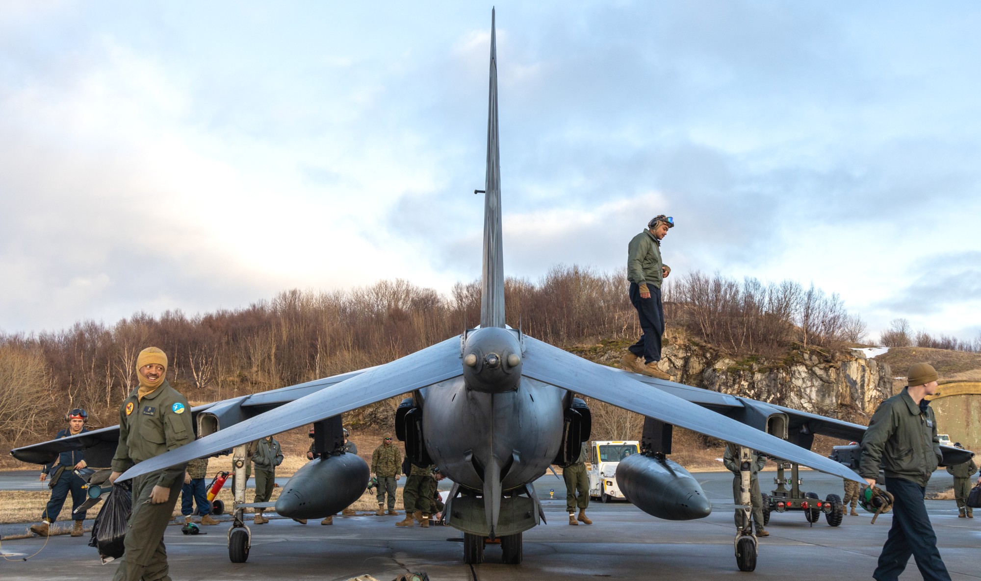 vma-223 bulldogs marine attack squadron av-8b harrier nato cold response bodo norway 2022 82
