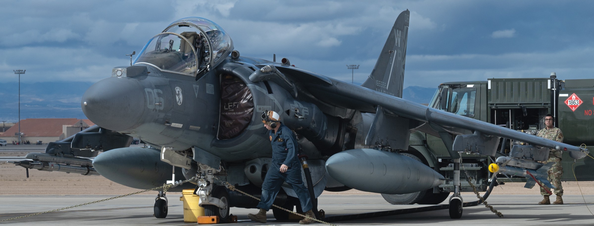 vma-223 bulldogs marine attack squadron av-8b harrier exercise green flag west 24-04 nellis afb 113