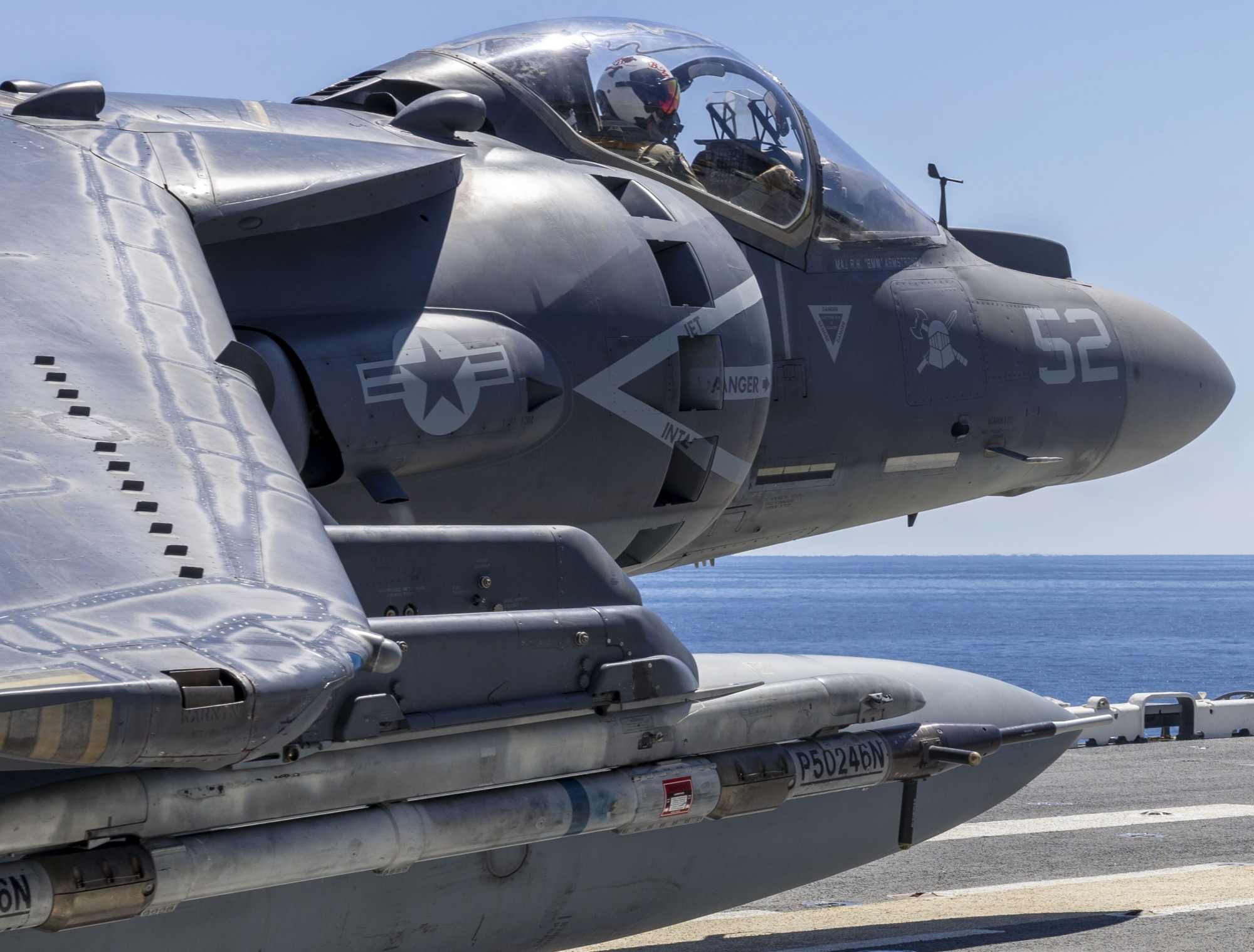 vma-223 bulldogs marine attack squadron av-8b harrier uss wasp lhd-1 117