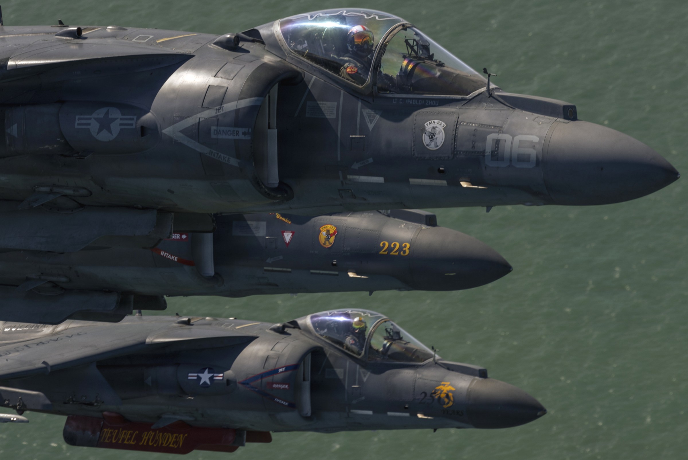 vma-223 bulldogs marine attack squadron av-8b harrier usmc 182