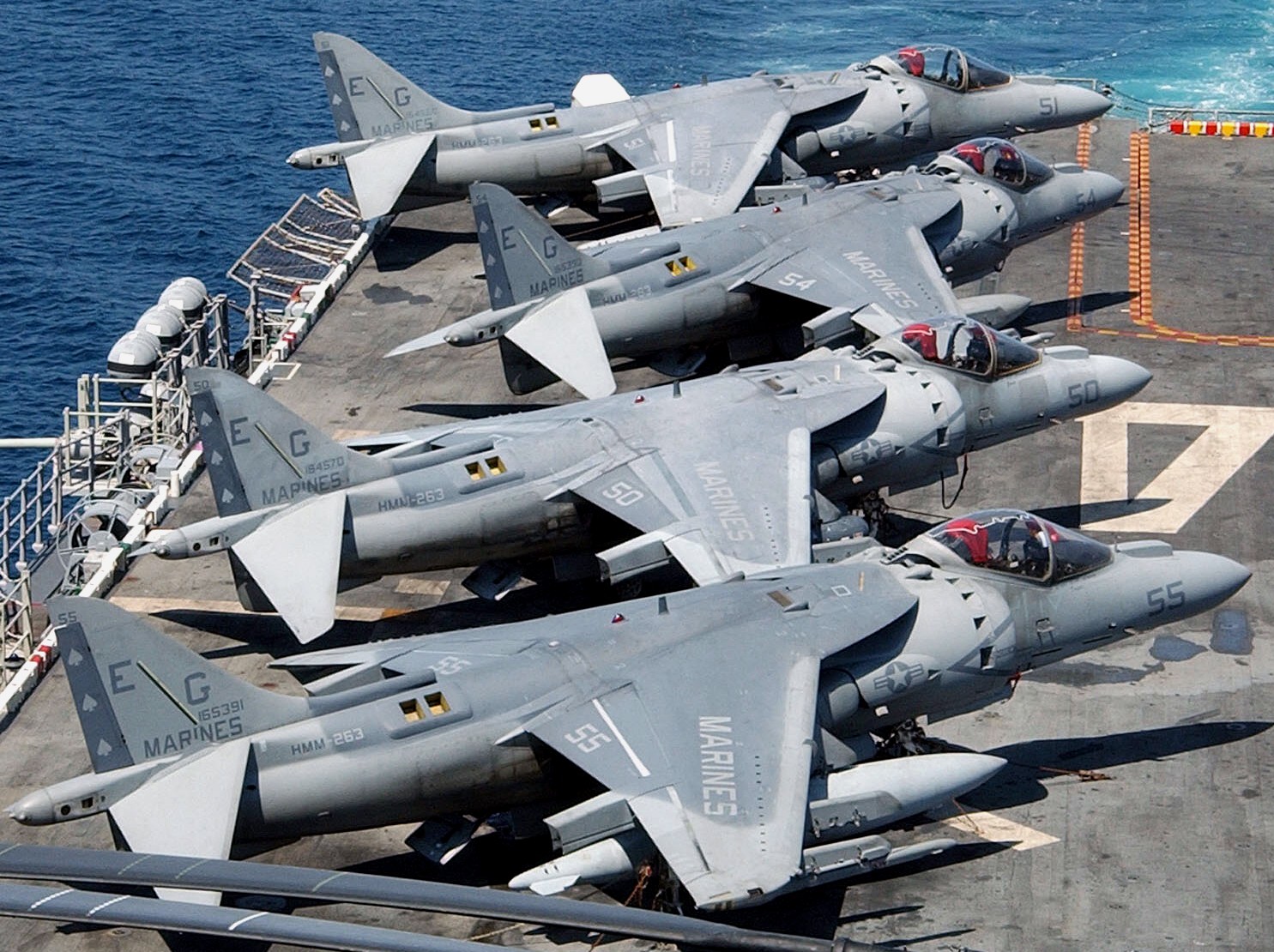 vma-231 ace of spades marine attack squadron av-8b harrier uss nassau lha-4 02
