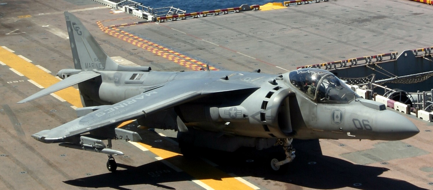 vma-231 ace of spades marine attack squadron av-8b harrier uss bataan lhd-5 2006 11
