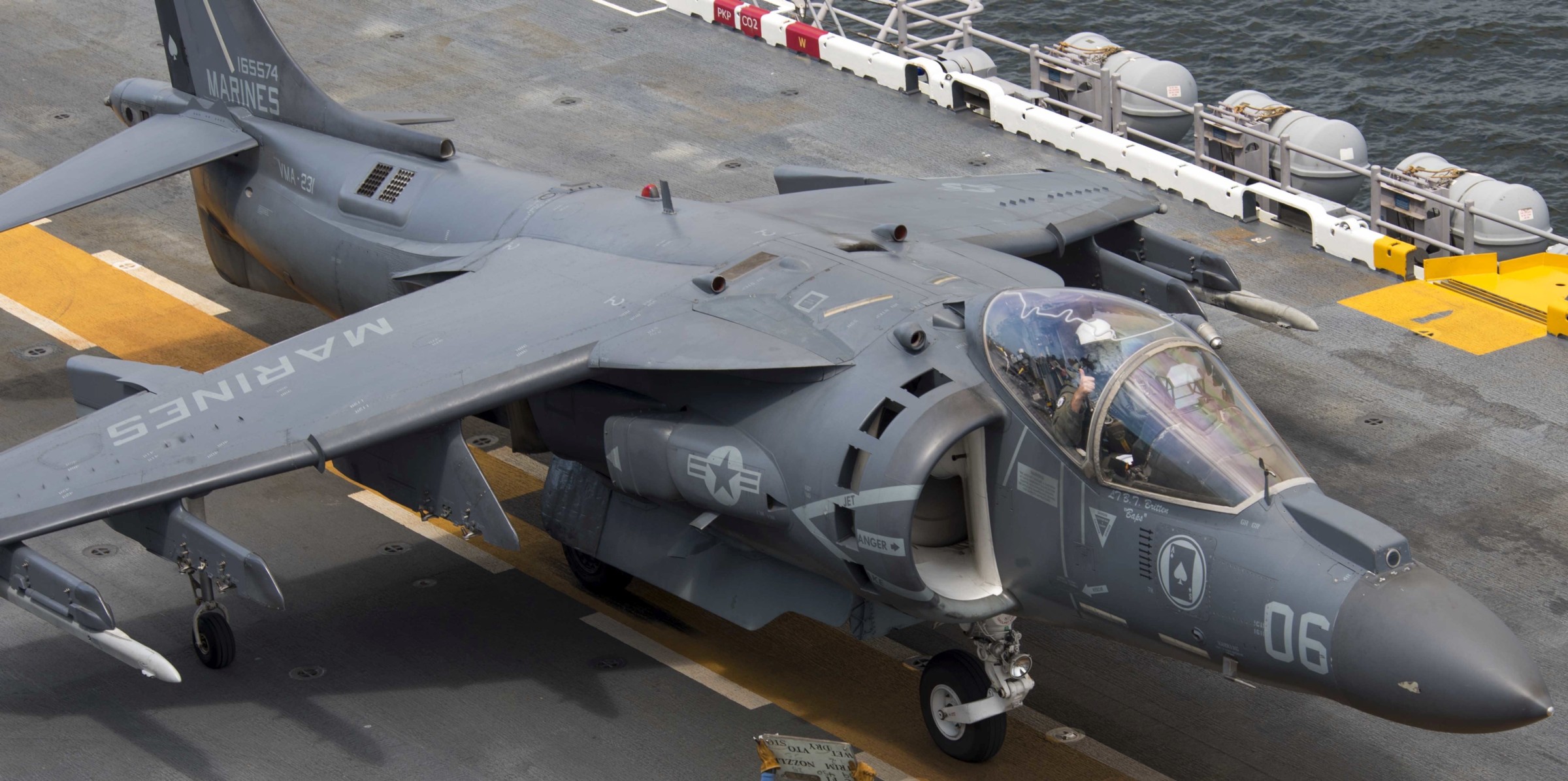 vma-231 ace of spades marine attack squadron av-8b harrier uss wasp lhd-1 149