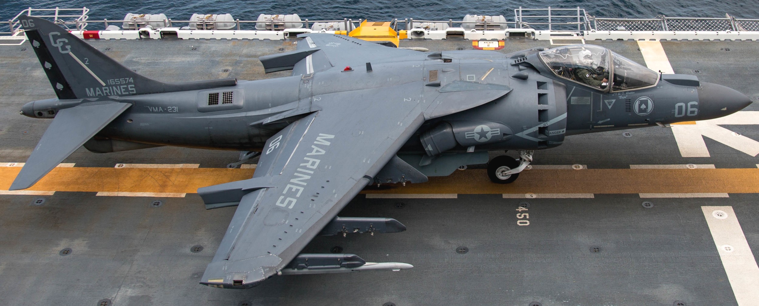 vma-231 ace of spades marine attack squadron av-8b harrier uss wasp lhd-1 2017 154
