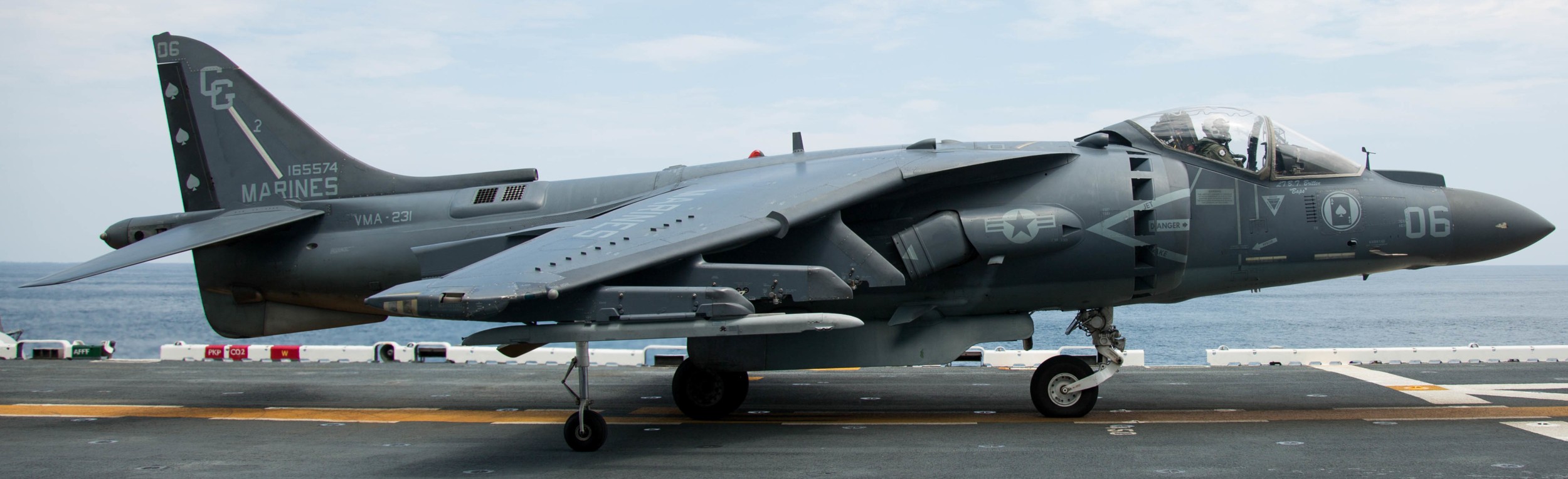 vma-231 ace of spades marine attack squadron av-8b harrier uss wasp lhd-1 2017 156