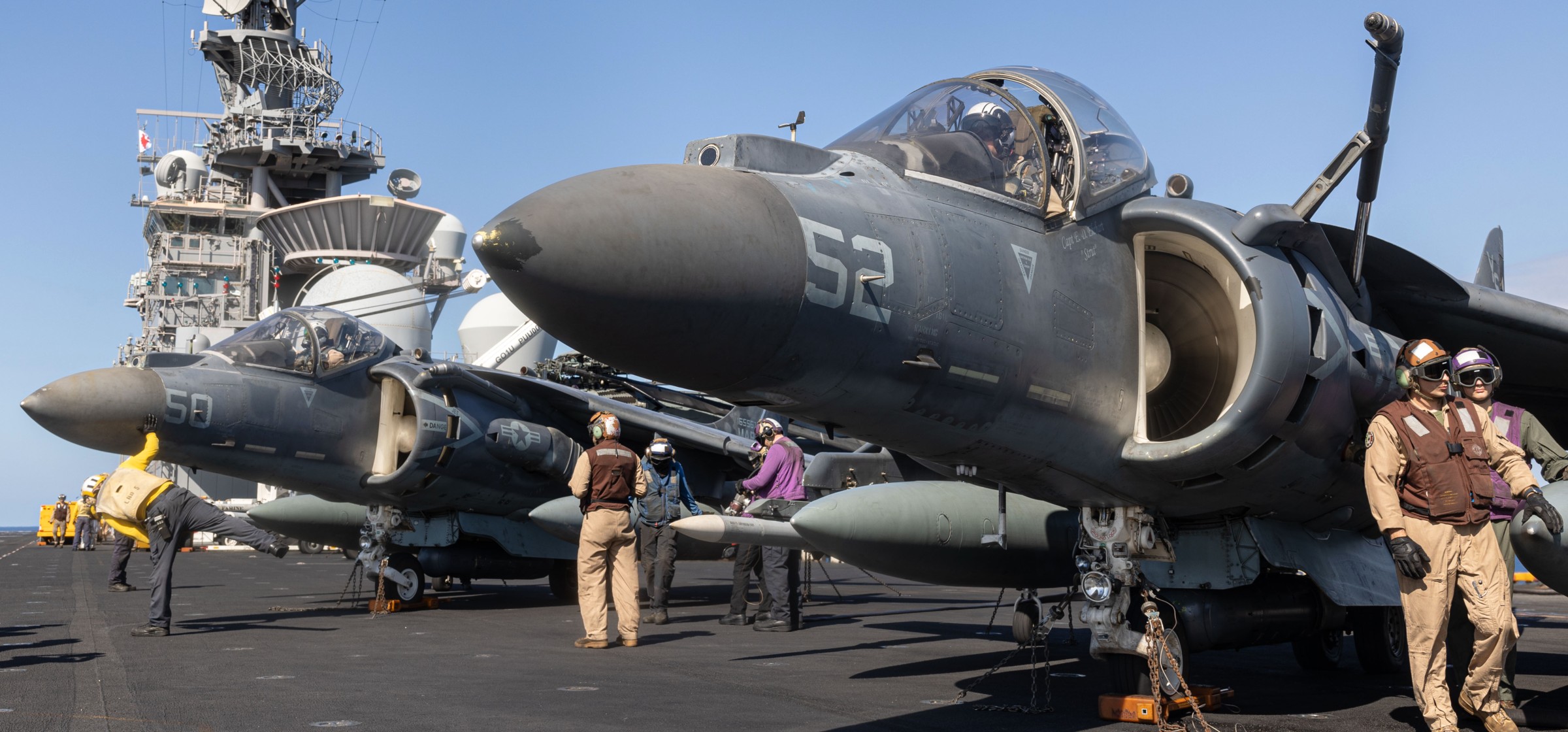 vma-231 ace of spades marine attack squadron av-8b harrier uss bataan lhd-5 2023 238