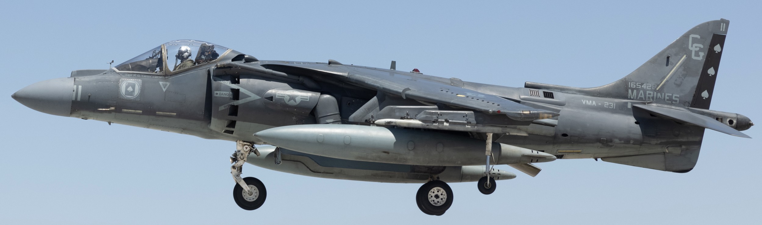 VMA-231 Ace of Spades Marine Attack Squadron AV-8B Harrier