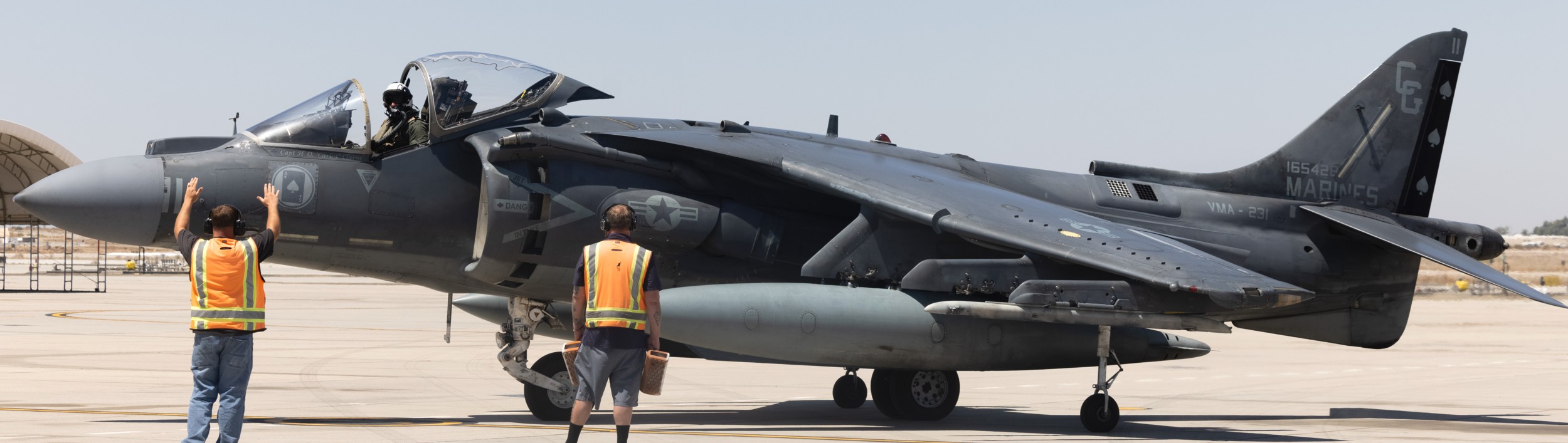 VMA-231 Ace of Spades Marine Attack Squadron AV-8B Harrier