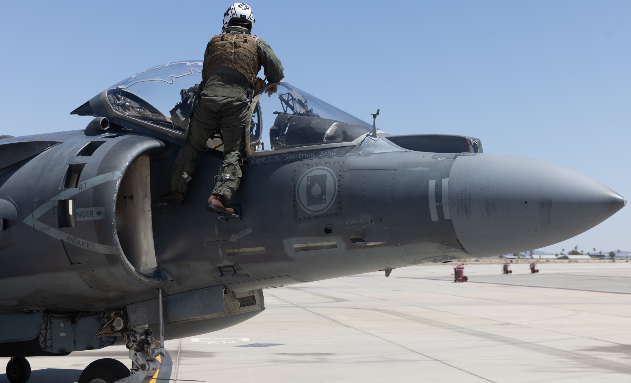 VMA-231 Ace of Spades Marine Attack Squadron AV-8B Harrier
