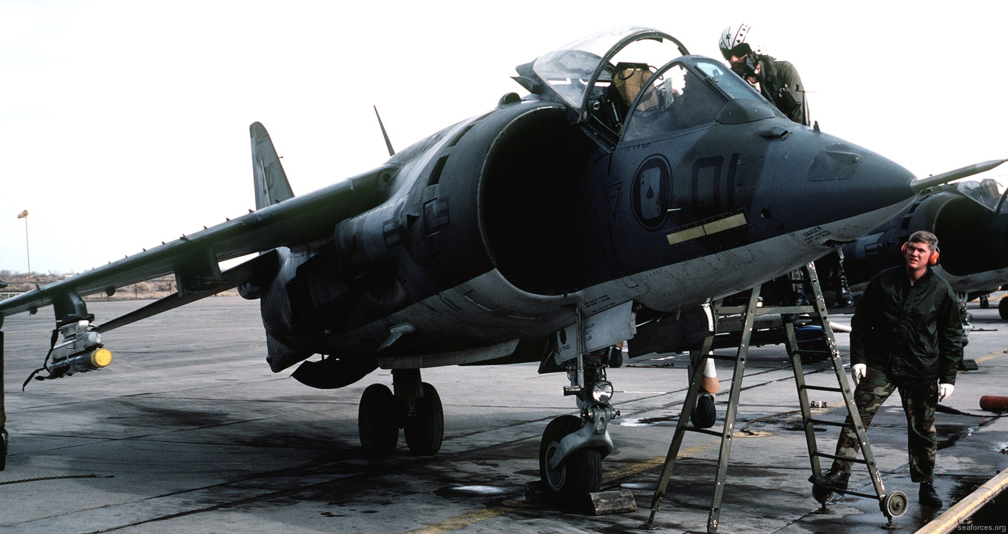 vma-231 ace of spades av-8a harrier marine attack squadron 44