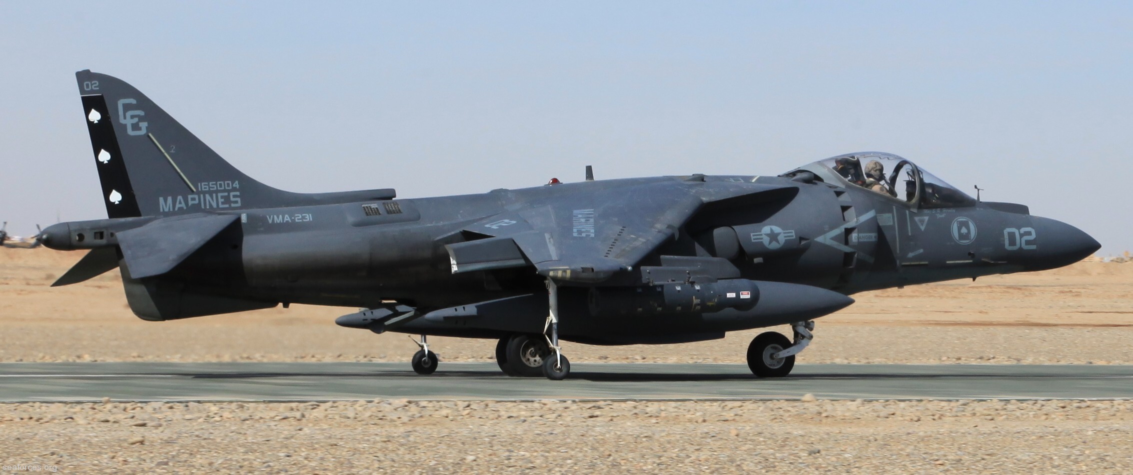vma-231 ace of spades av-8b harrier marine attack squadron 74
