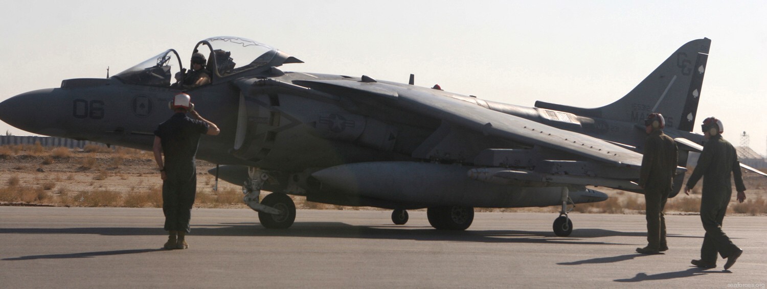vma-231 ace of spades av-8b harrier marine attack squadron 75