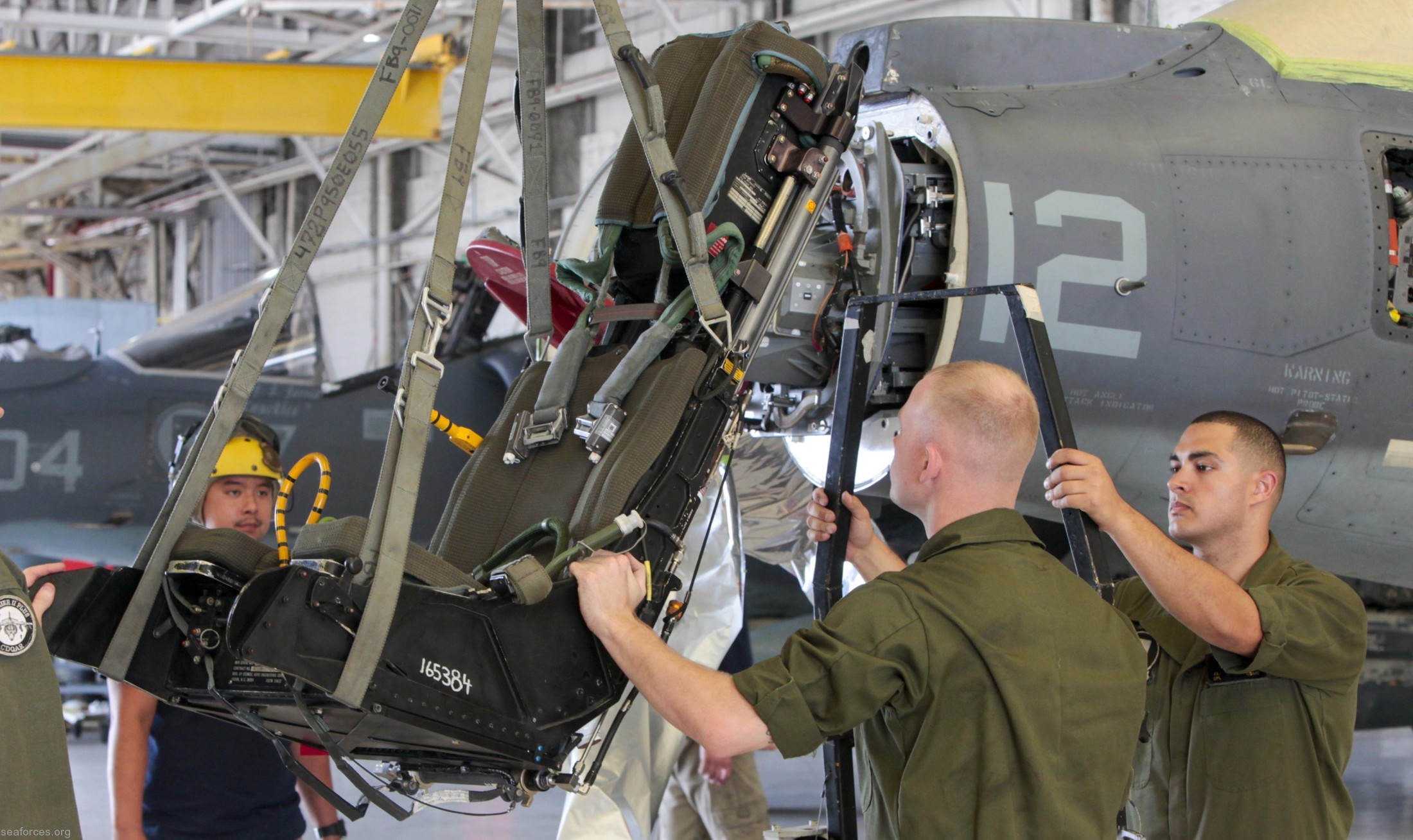 av-8b harrier ii martin baker mk-12 ejection seat maintenance vma-231