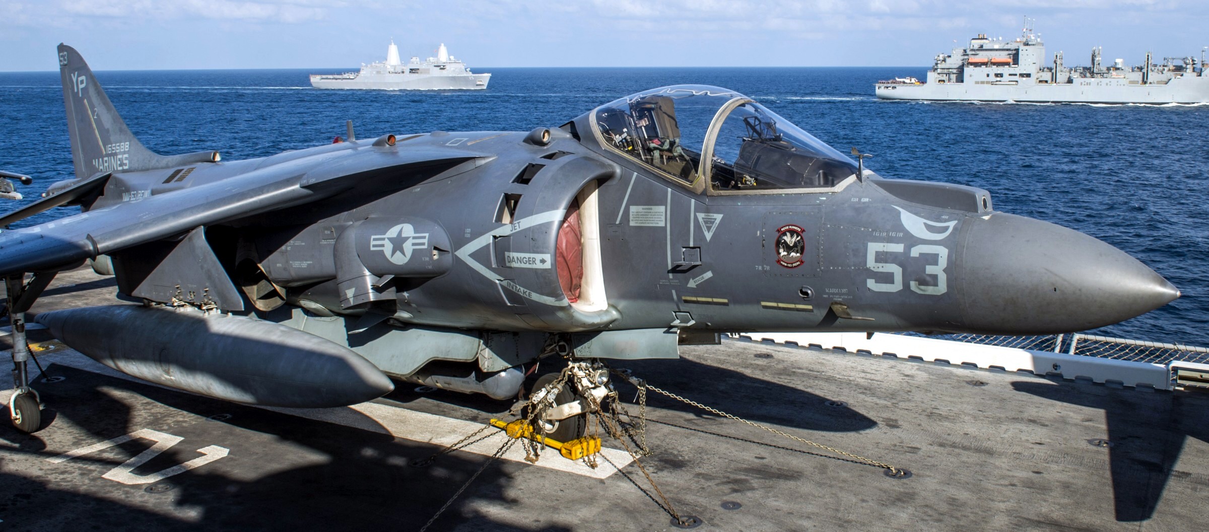 vma-311 tomcats marine attack squadron usmc av-8b harrier 110 uss makin island lhd-8