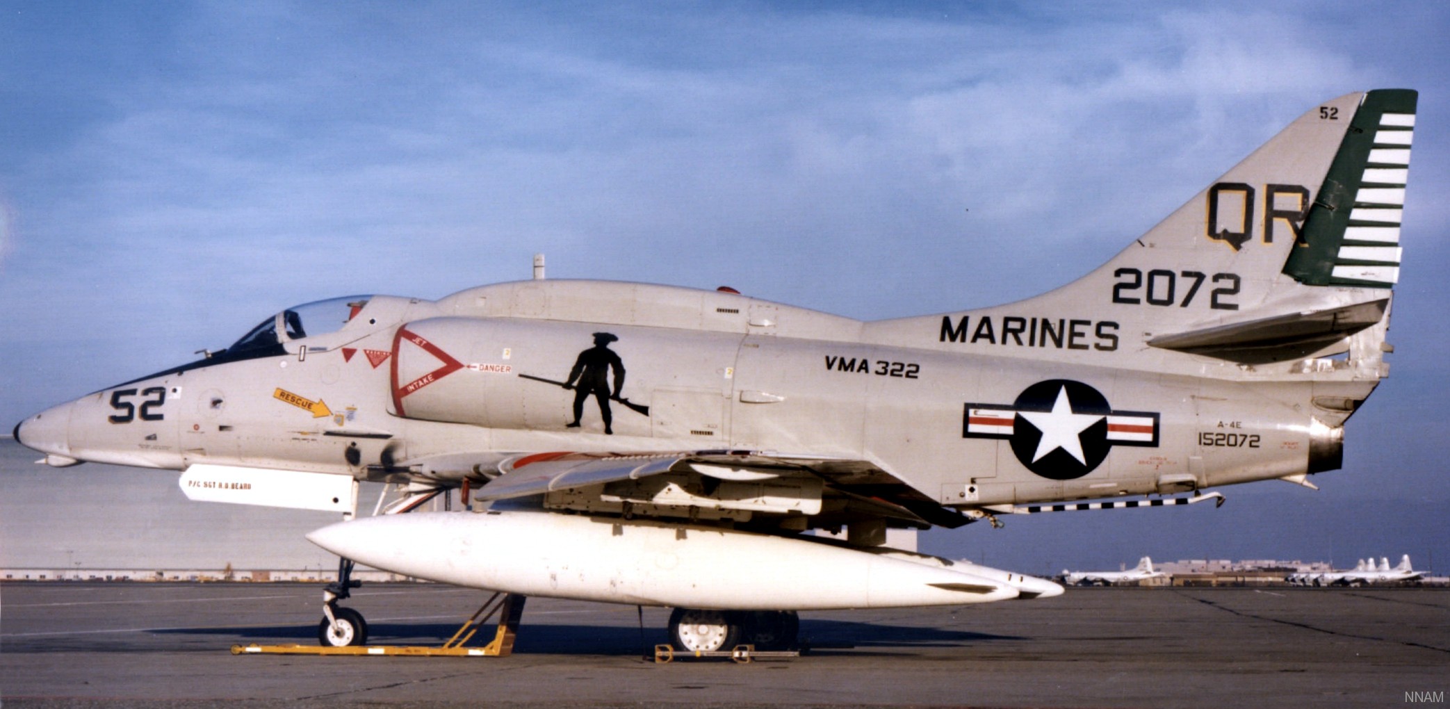 vma-322 fighting gamecocks marine attack squadron usmc a-4 skyhawk