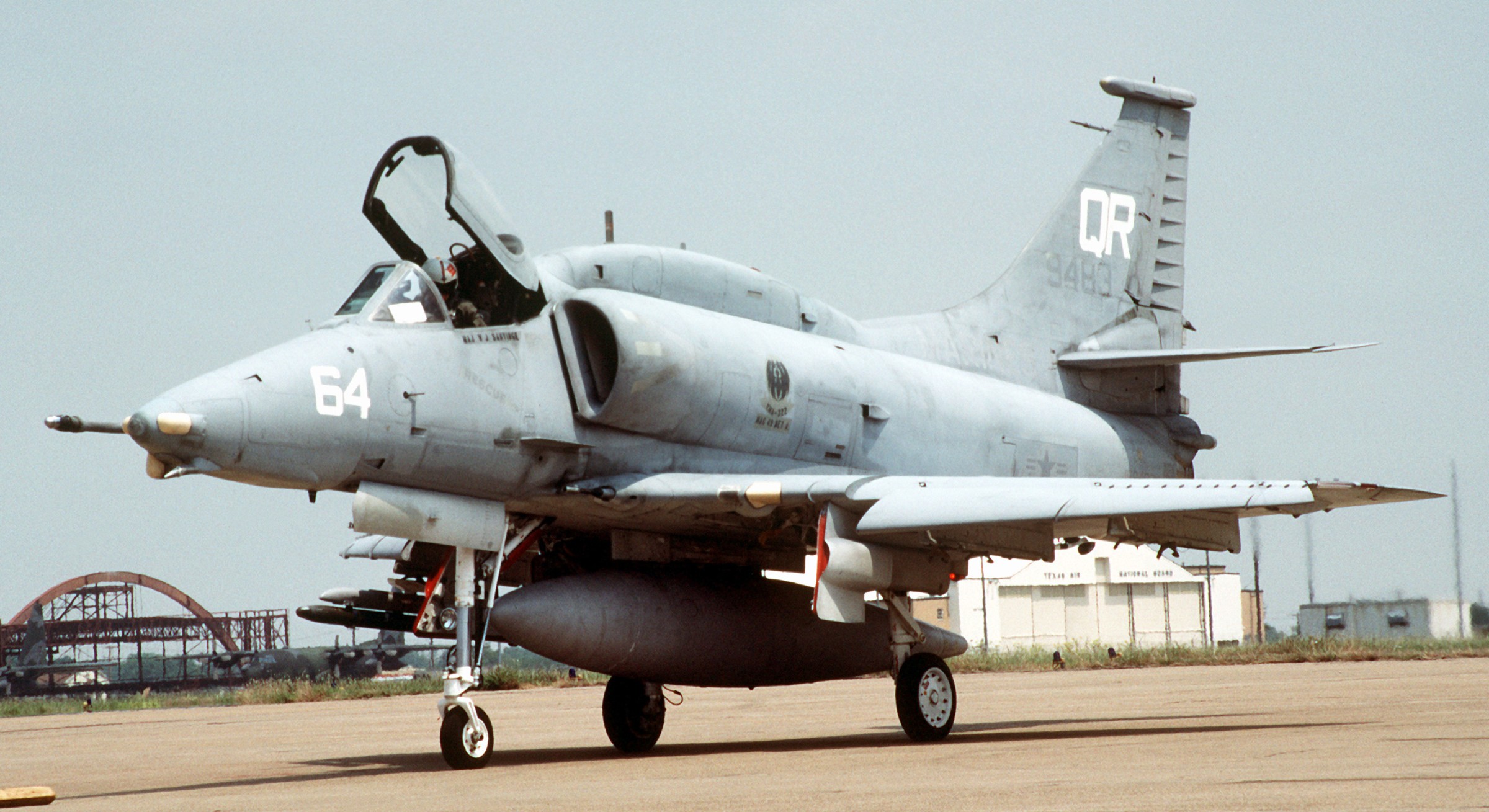 vma-322 fighting gamecocks a-4m skyhawk us marine corps usmc