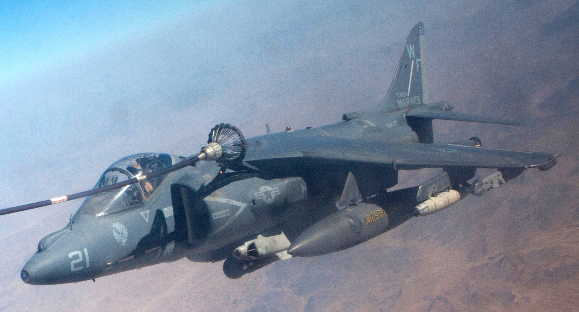 av-8b harrier vma-513 flying nightmares