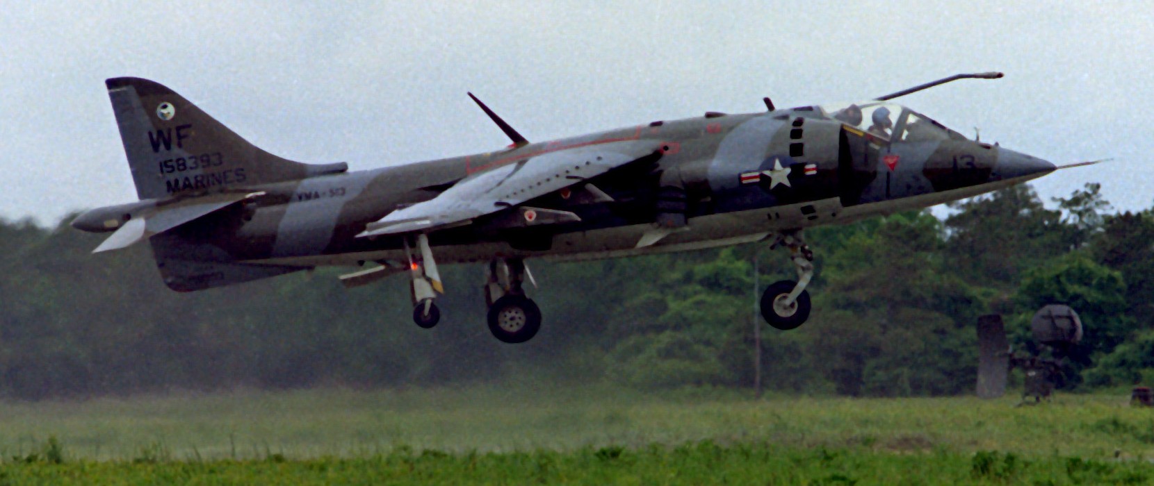 av-8c harrier vma-513 us marine corps