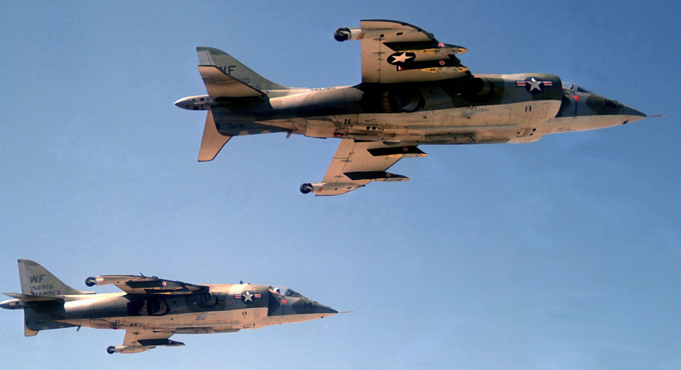 vma-513 glying nightmares av-8a harrier 1974 usmc