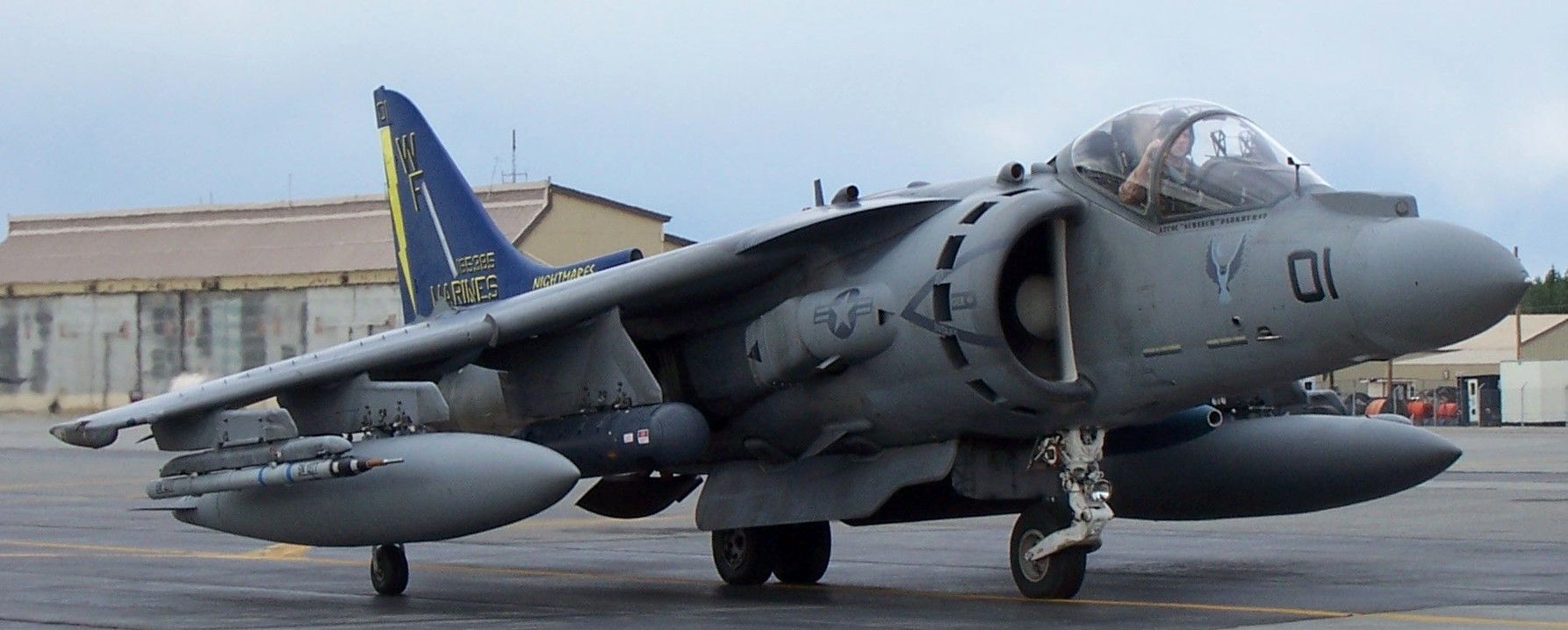 vma-513 flying nightmares av-8b harrier exercise red flag alaska 2007