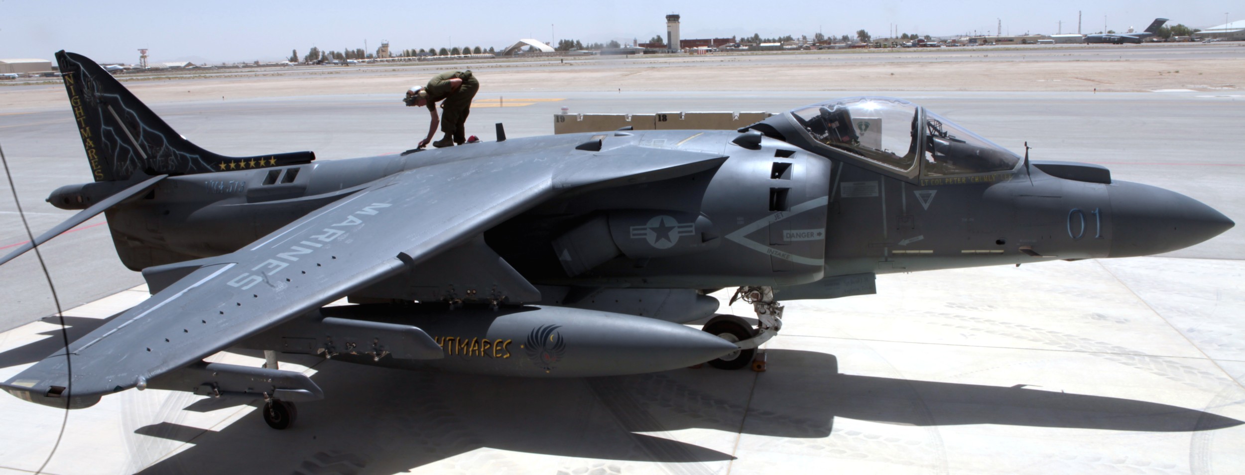 vma-513 flying nightmares av-8b harrier special color sheme 2011