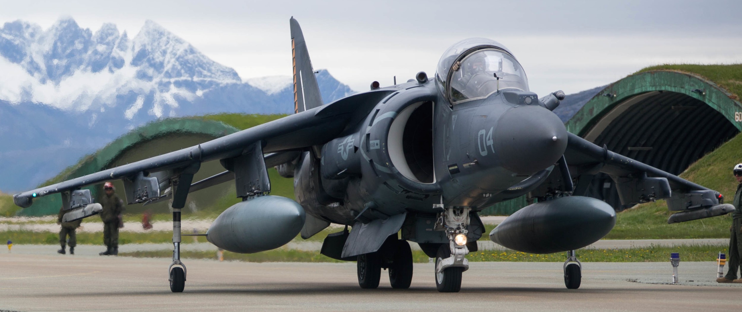 vma-542 tigers marine attack squadron usmc av-8b harrier ii nato exercise fjord fury bodo norway 79