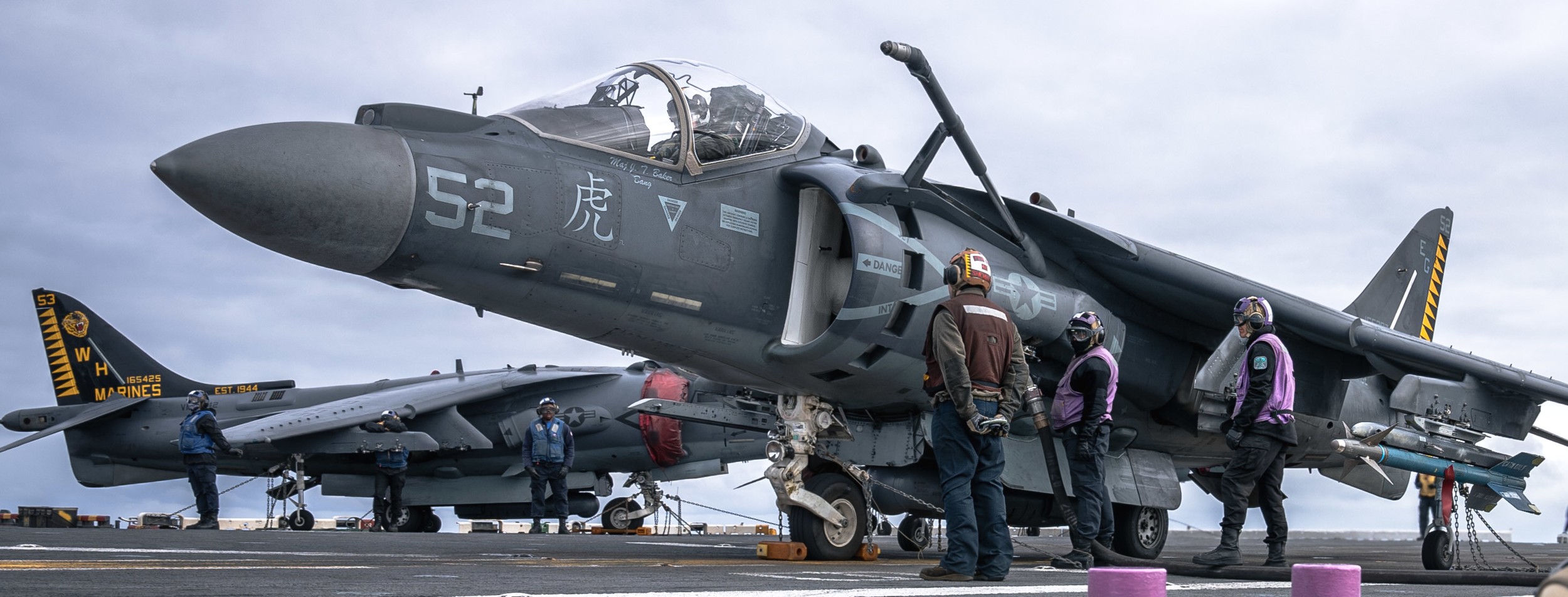 vma-542 tigers marine attack squadron usmc av-8b harrier ii uss kearsarge lhd-3 134