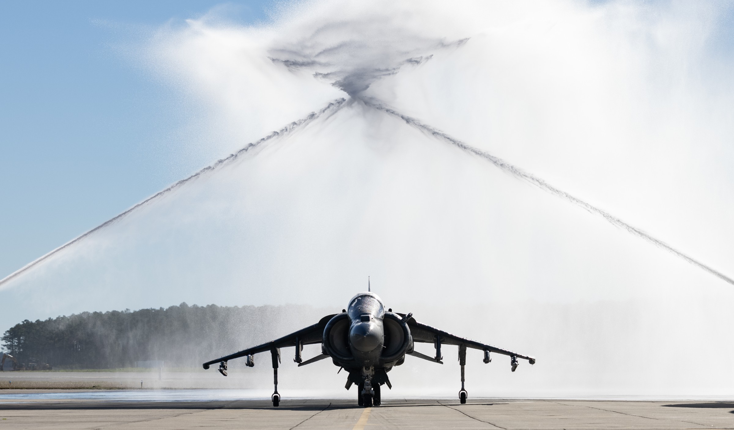 vma-542 tigers marine attack squadron usmc av-8b harrier ii final flight cherry point mcas 143