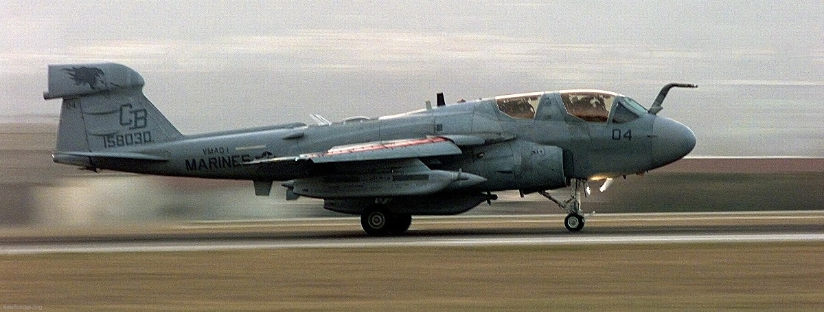 vmaq-1 banshees ea-6b prowler marine tactical electronic warfare squadron usmc 107 aviano airbase italy