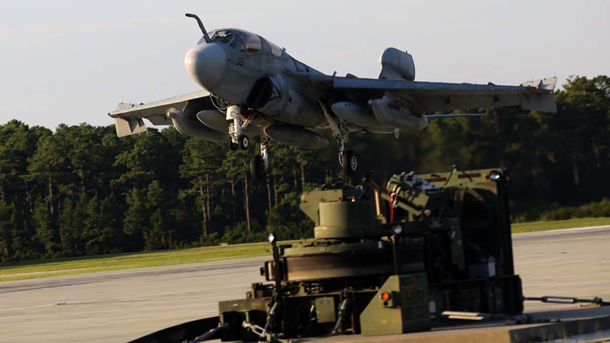 vmaqt-1 banshees ea-6b prowler marine tactical electronic warfare training squadron usmc 42 bogue field