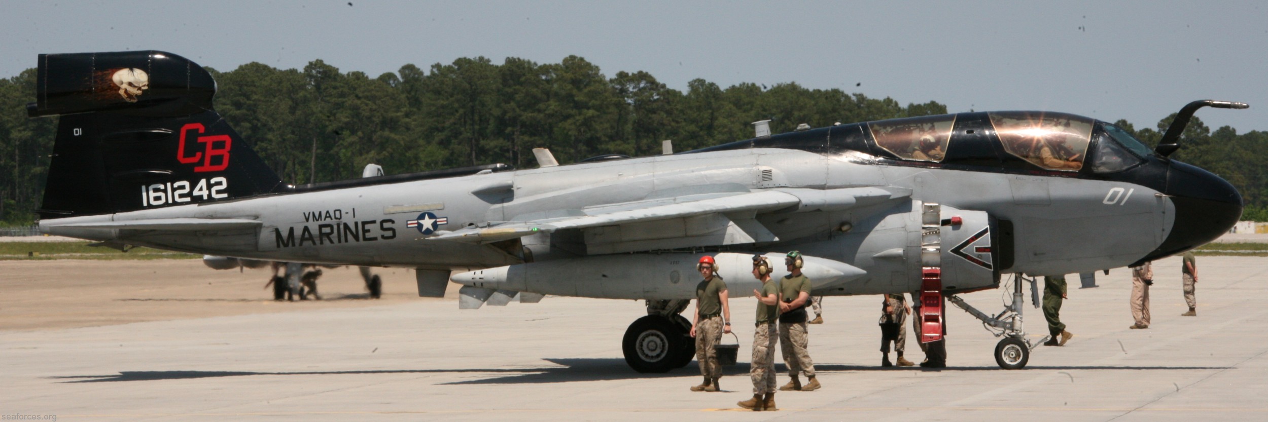 vmaq-1 banshees ea-6b prowler marine tactical electronic warfare squadron usmc 64 mcas cherry point
