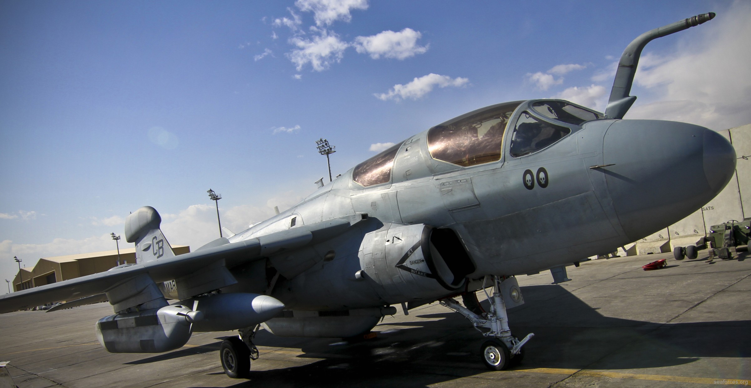 vmaq-1 banshees ea-6b prowler marine tactical electronic warfare squadron usmc 65 bagram airfield afghanistan