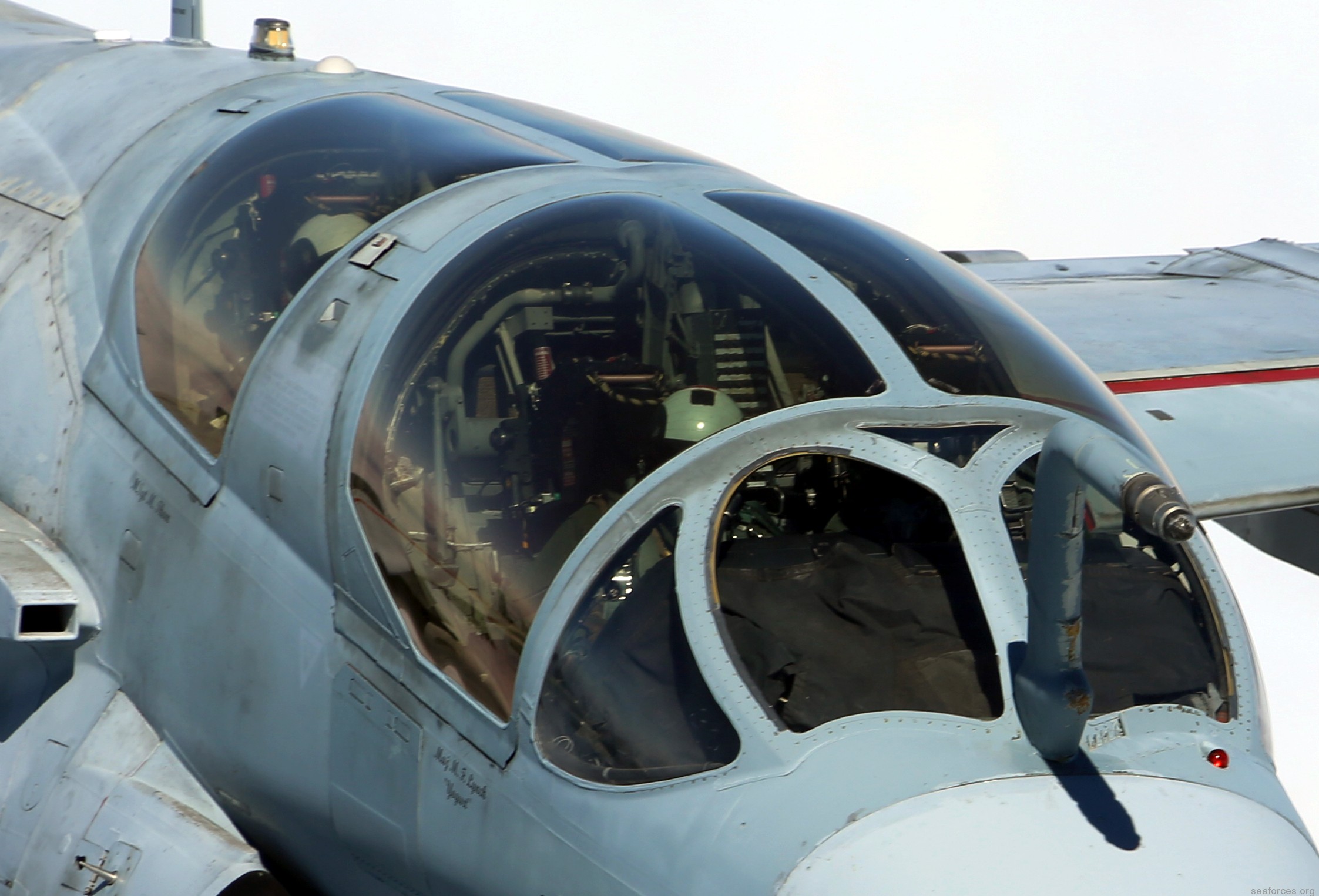 vmaqt-1 banshees ea-6b prowler marine tactical electronic warfare training squadron usmc 78 cockpit