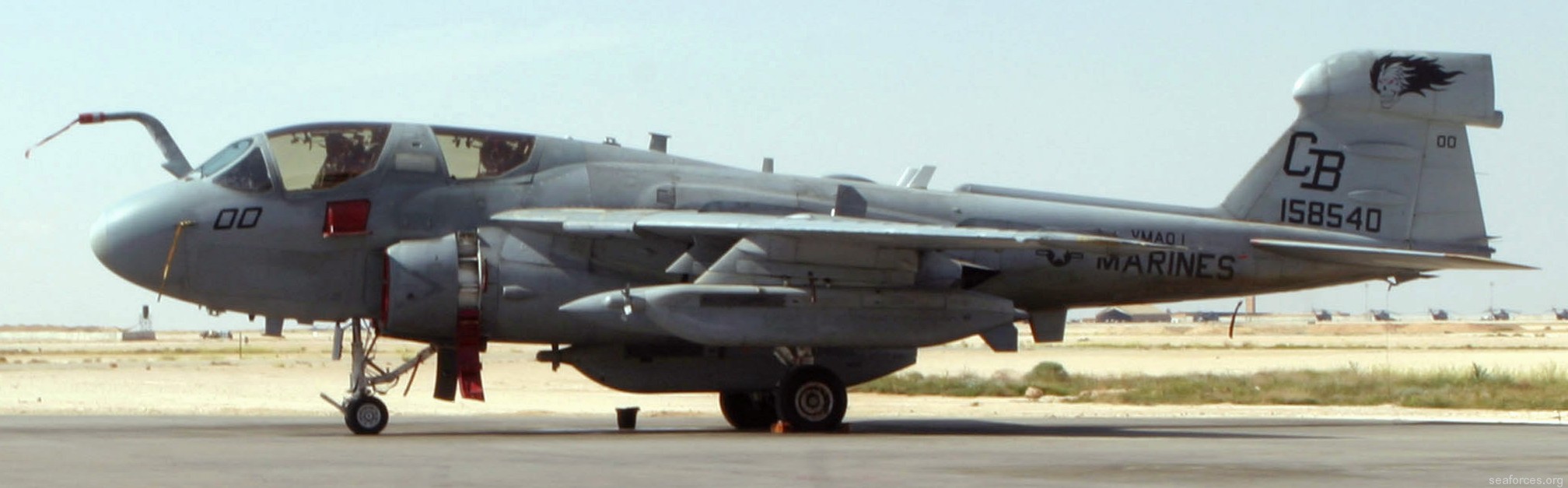 vmaq-1 banshees ea-6b prowler marine tactical electronic warfare squadron usmc 95 al asad iraq