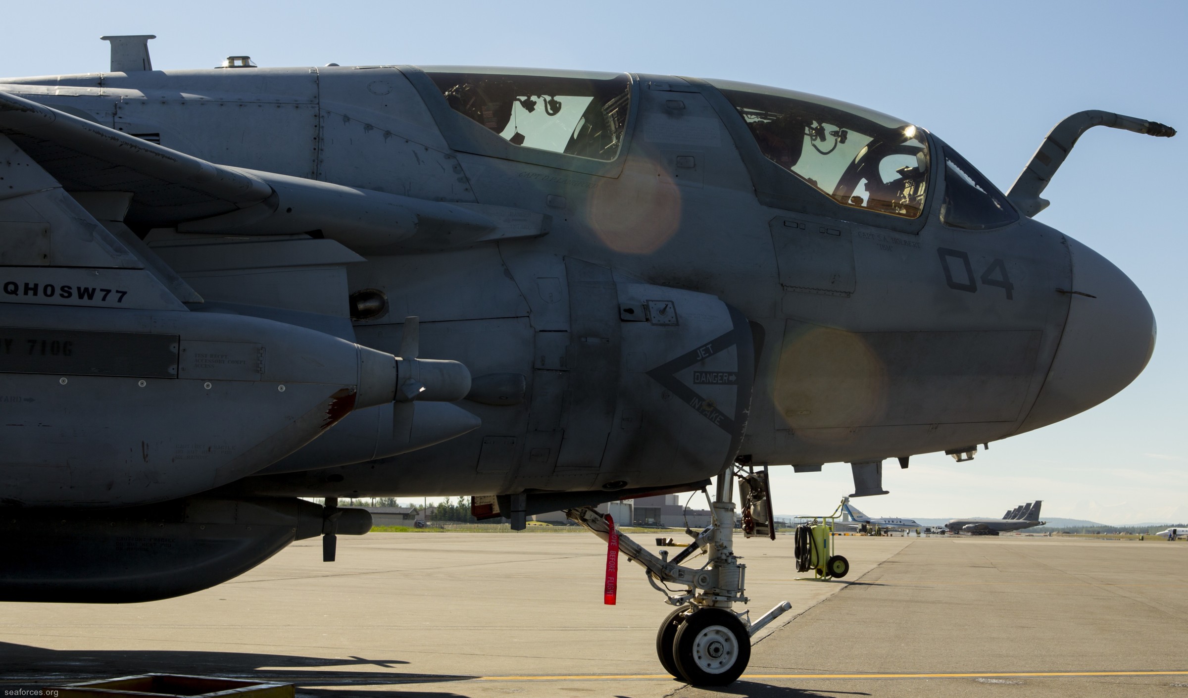 vmaq-2 death jesters ea-6b prowler marine tactical electronic warfare squadron usmc 14 exercise northern edge alaska