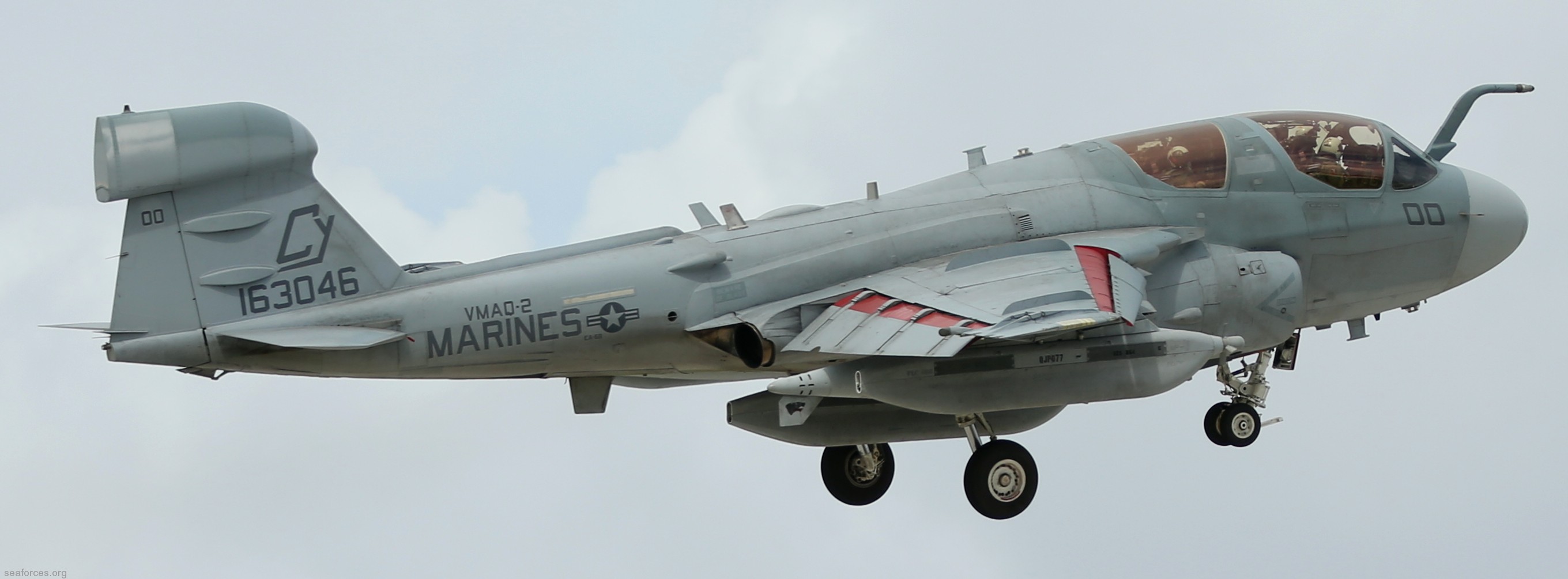 vmaq-2 death jesters ea-6b prowler marine tactical electronic warfare squadron usmc 25 guam