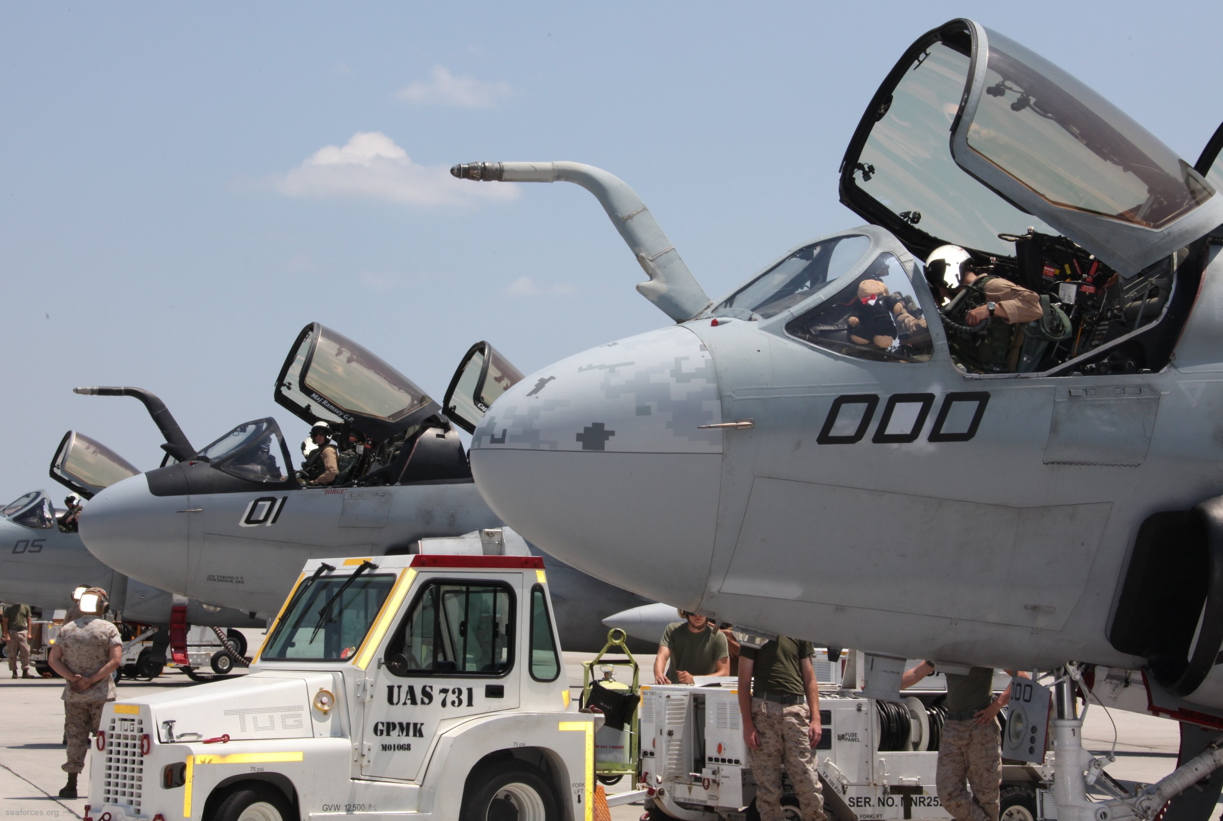 vmaq-2 death jesters ea-6b prowler marine tactical electronic warfare squadron usmc 37