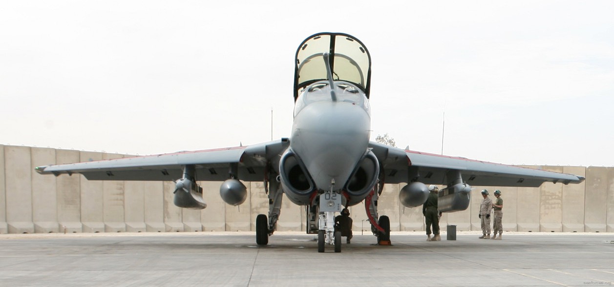 vmaq-2 death jesters ea-6b prowler marine tactical electronic warfare squadron usmc 42 al asad iraq