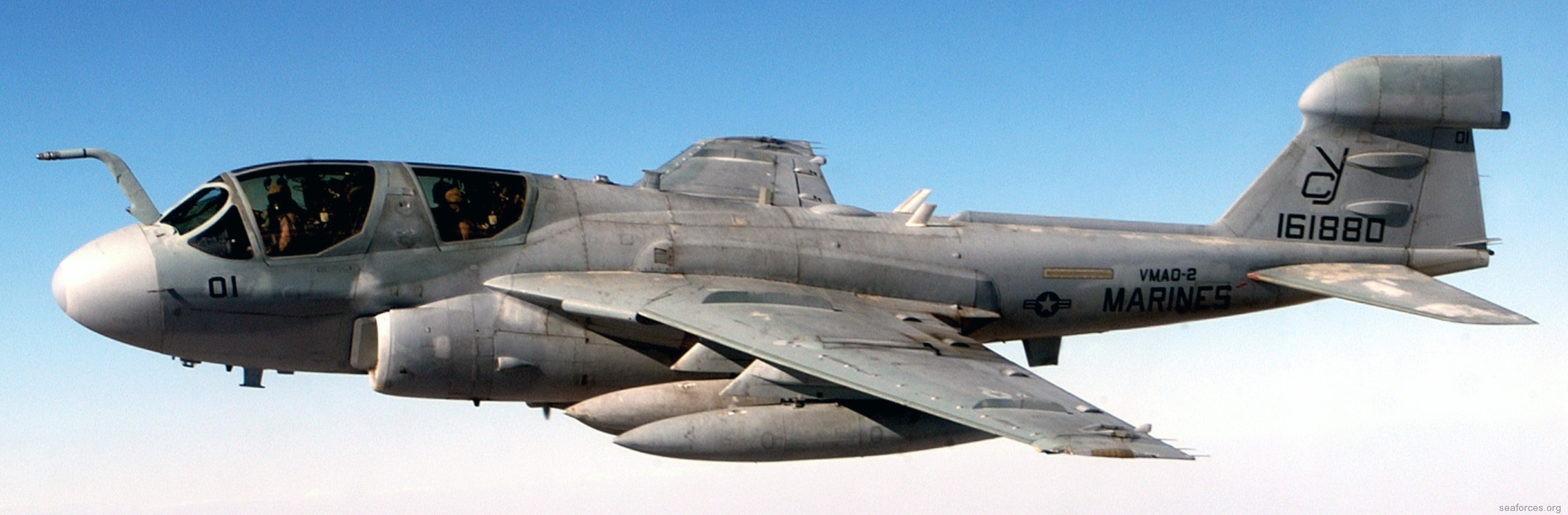 vmaq-2 death jesters ea-6b prowler marine tactical electronic warfare squadron usmc 56 operation iraqi freedom