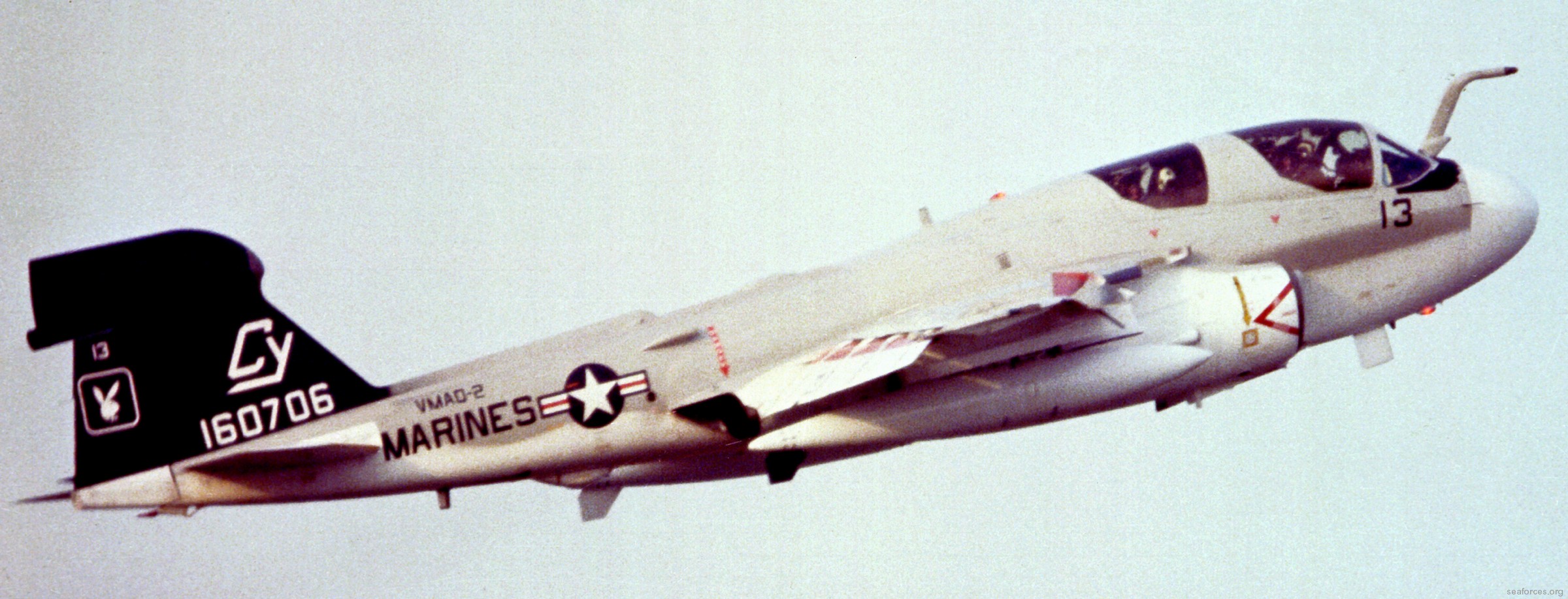vmaq-2 playboys ea-6b prowler marine tactical electronic warfare squadron usmc 77