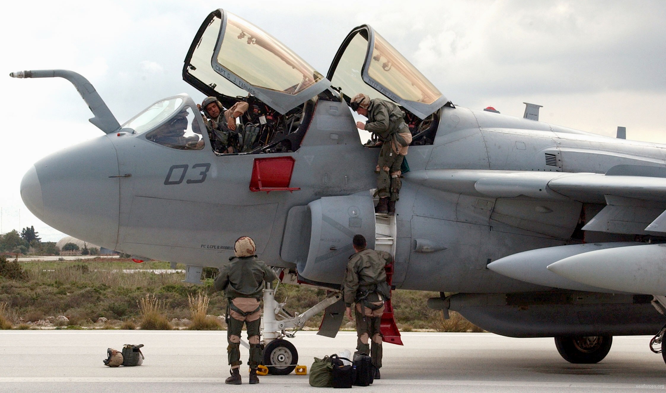 vmaq-2 death jesters ea-6b prowler marine tactical electronic warfare squadron usmc 83 souda bay greece