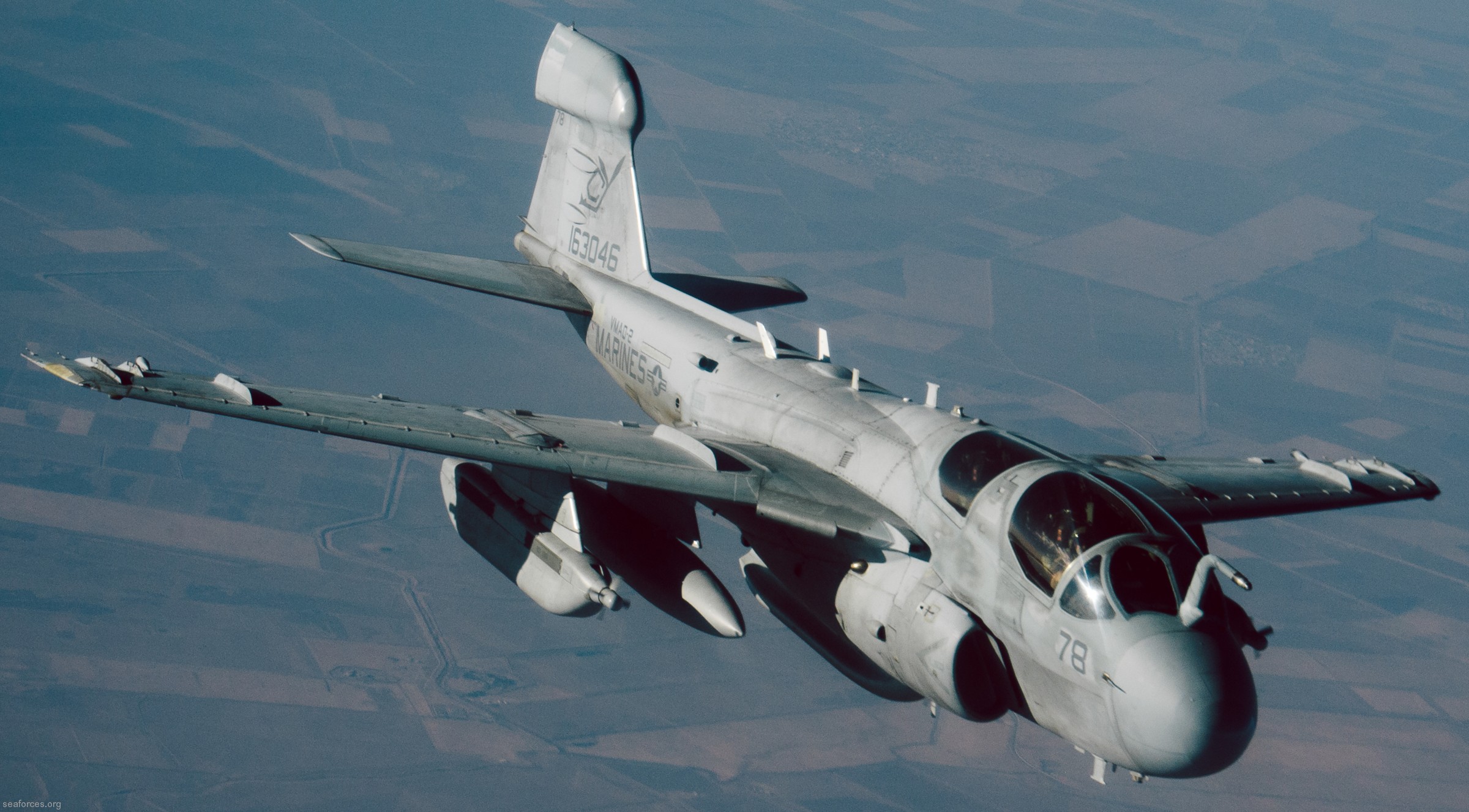 vmaq-2 death jesters ea-6b prowler marine tactical electronic warfare squadron usmc 85 iraq