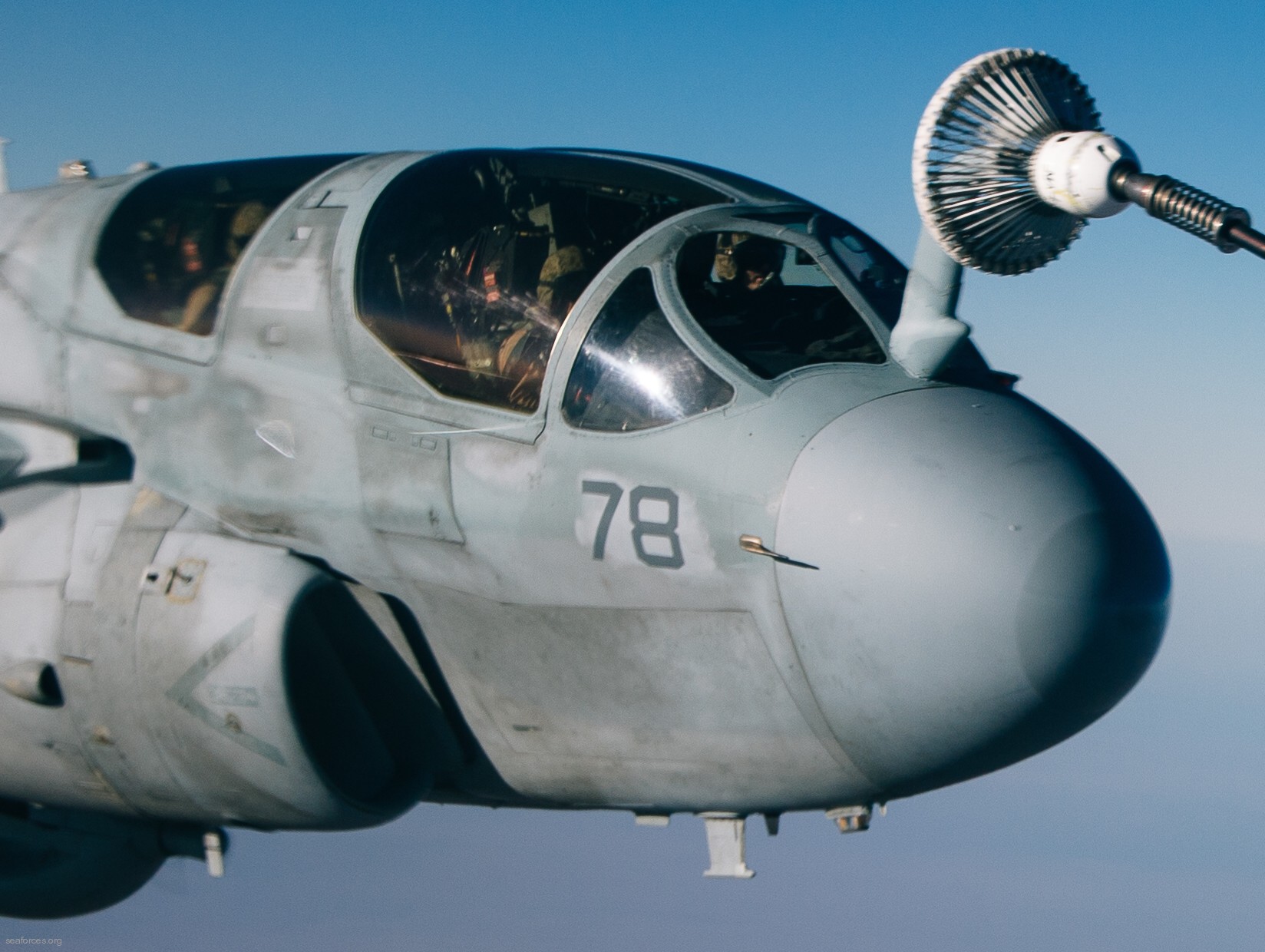 vmaq-2 death jesters ea-6b prowler marine tactical electronic warfare squadron usmc 86 refueling inflight iraq
