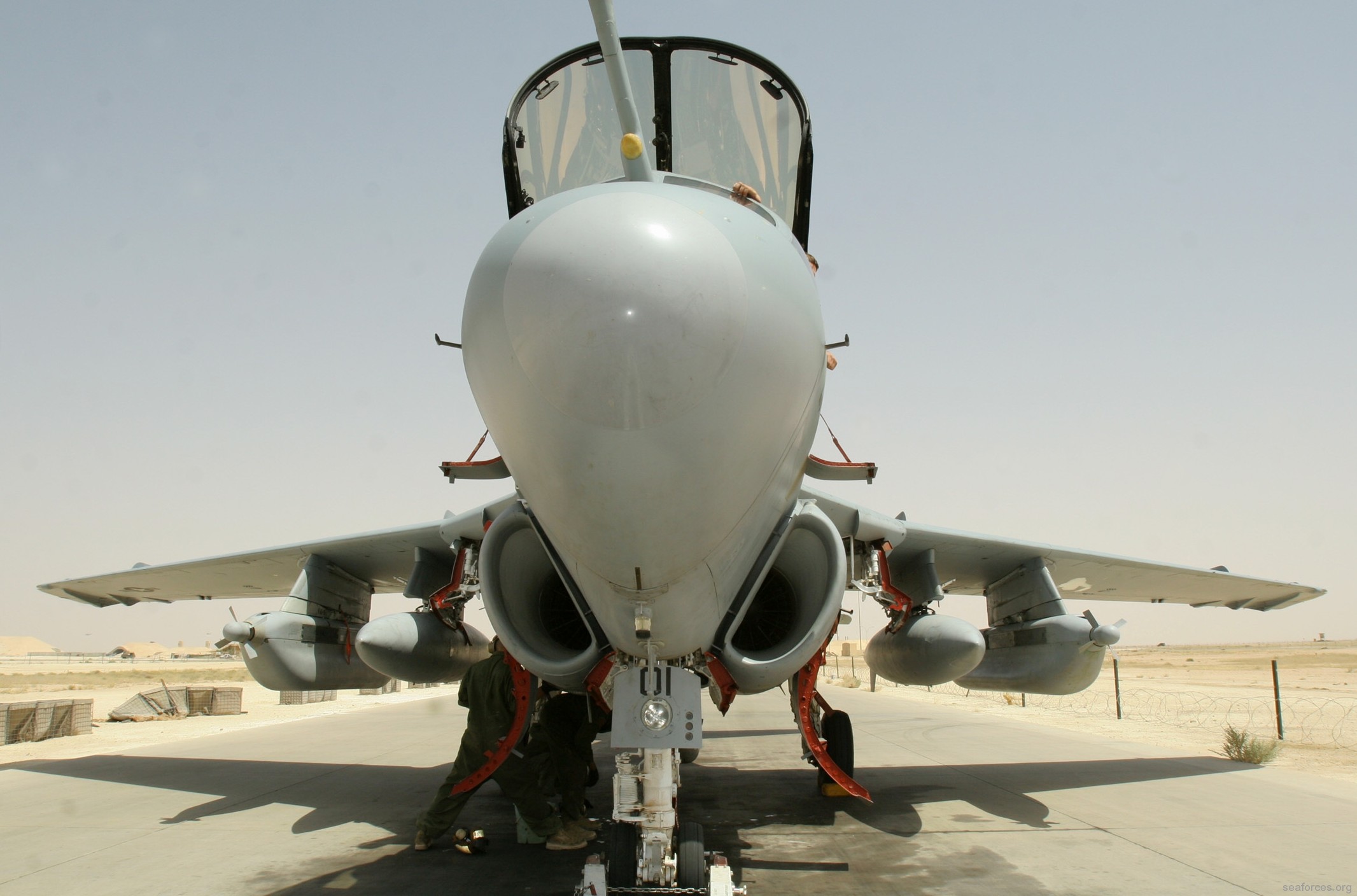 vmaq-2 death jesters ea-6b prowler marine tactical electronic warfare squadron usmc 89 al asad iraq