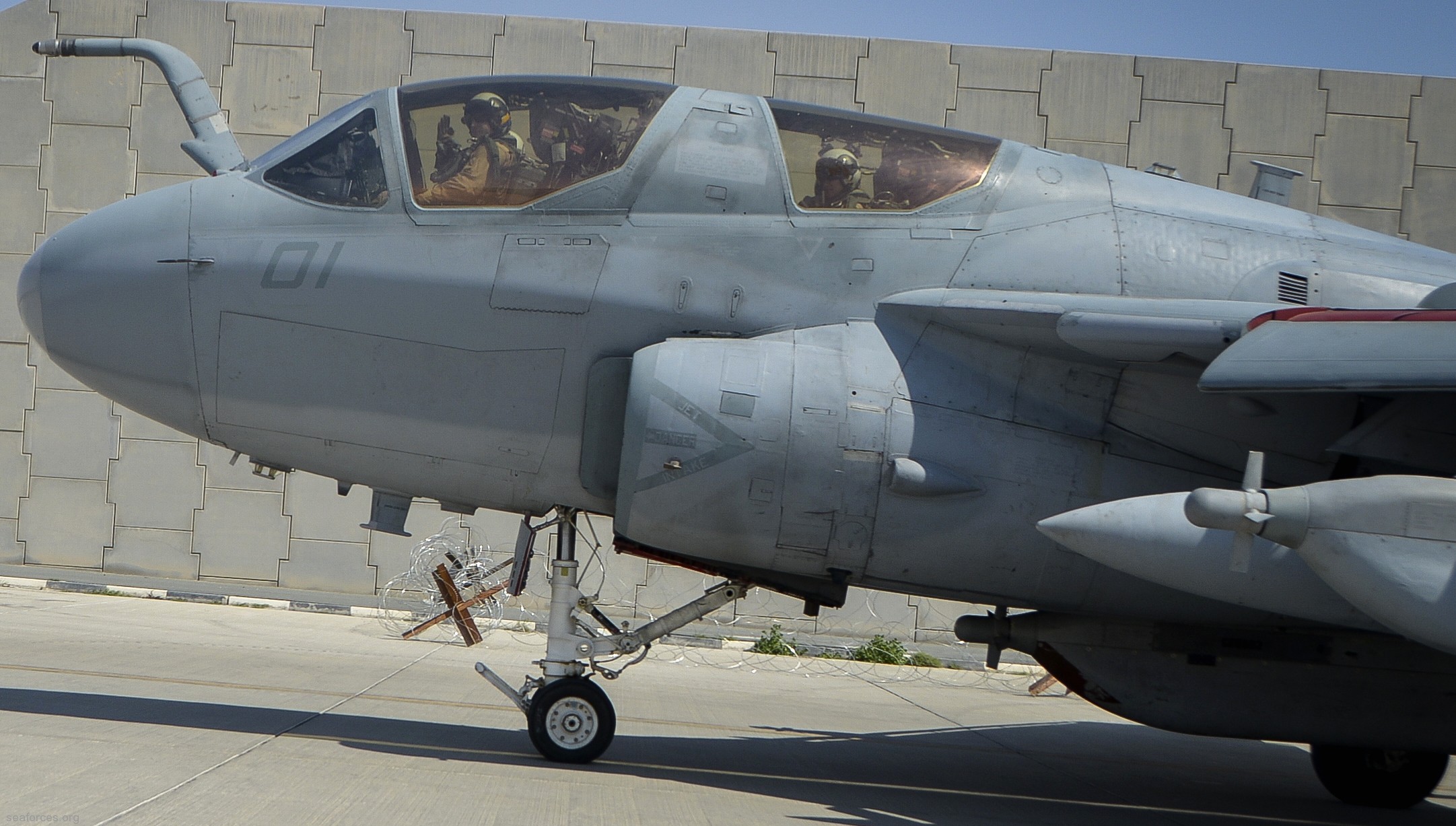 vmaq-3 moon dogs ea-6b prowler marine tactical electronic warfare squadron usmc 23 al udeid airbase qatar