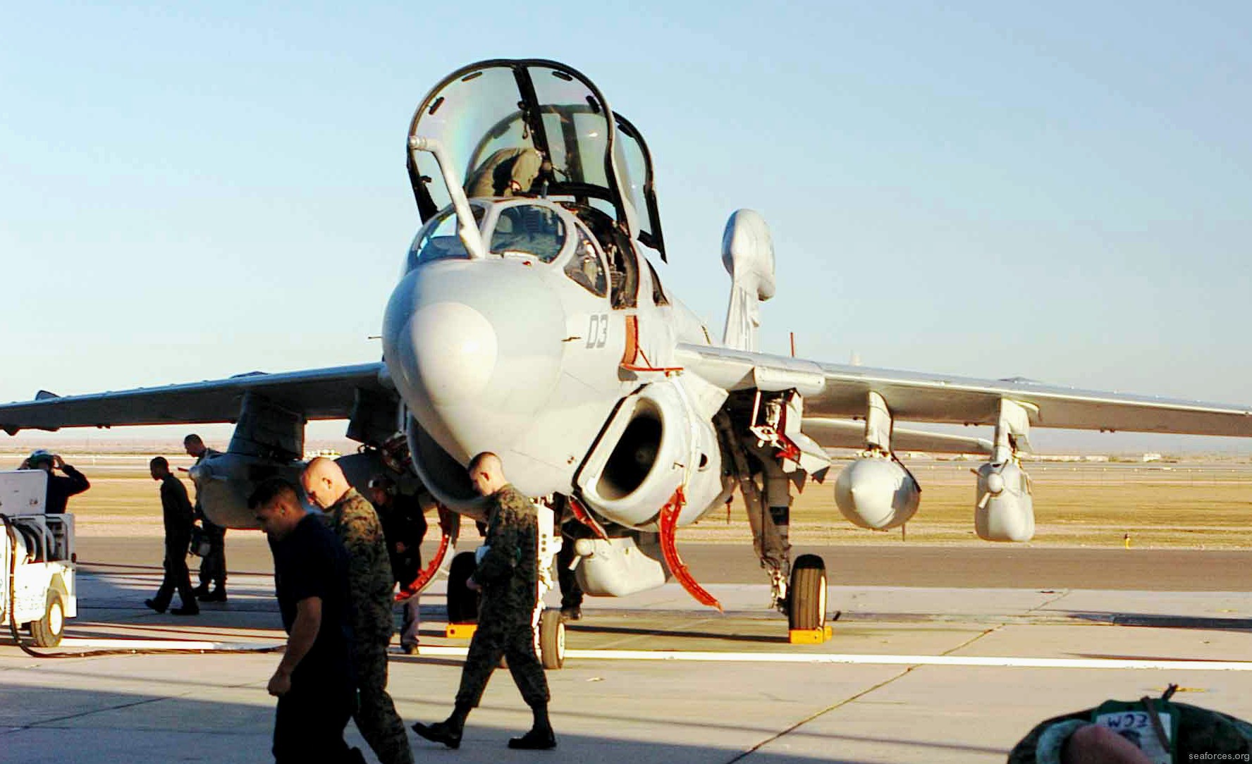 vmaq-3 moon dogs ea-6b prowler marine tactical electronic warfare squadron usmc 46