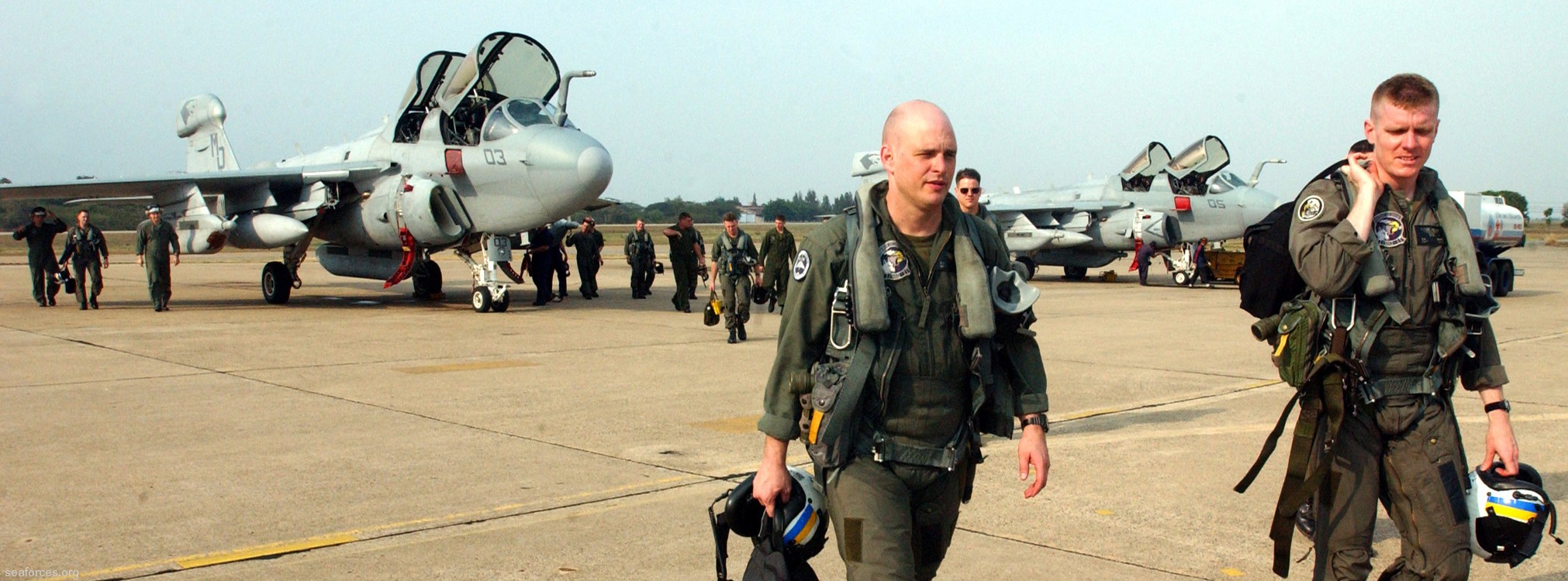 vmaq-3 moon dogs ea-6b prowler marine tactical electronic warfare squadron usmc 49 exercise cope tiger
