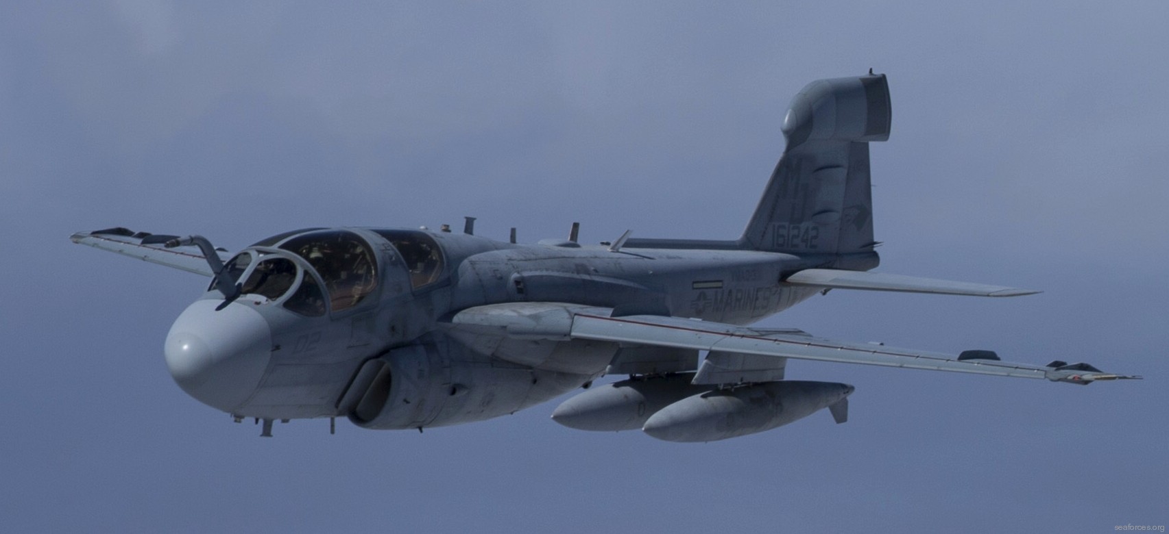 vmaq-3 moon dogs ea-6b prowler marine tactical electronic warfare squadron usmc 55
