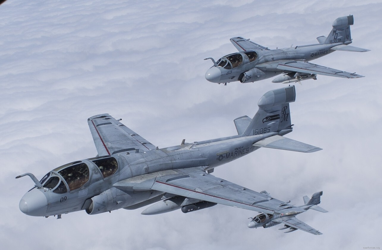 vmaq-4 seahawks ea-6b prowler marine tactical electronic warfare squadron usmc 14