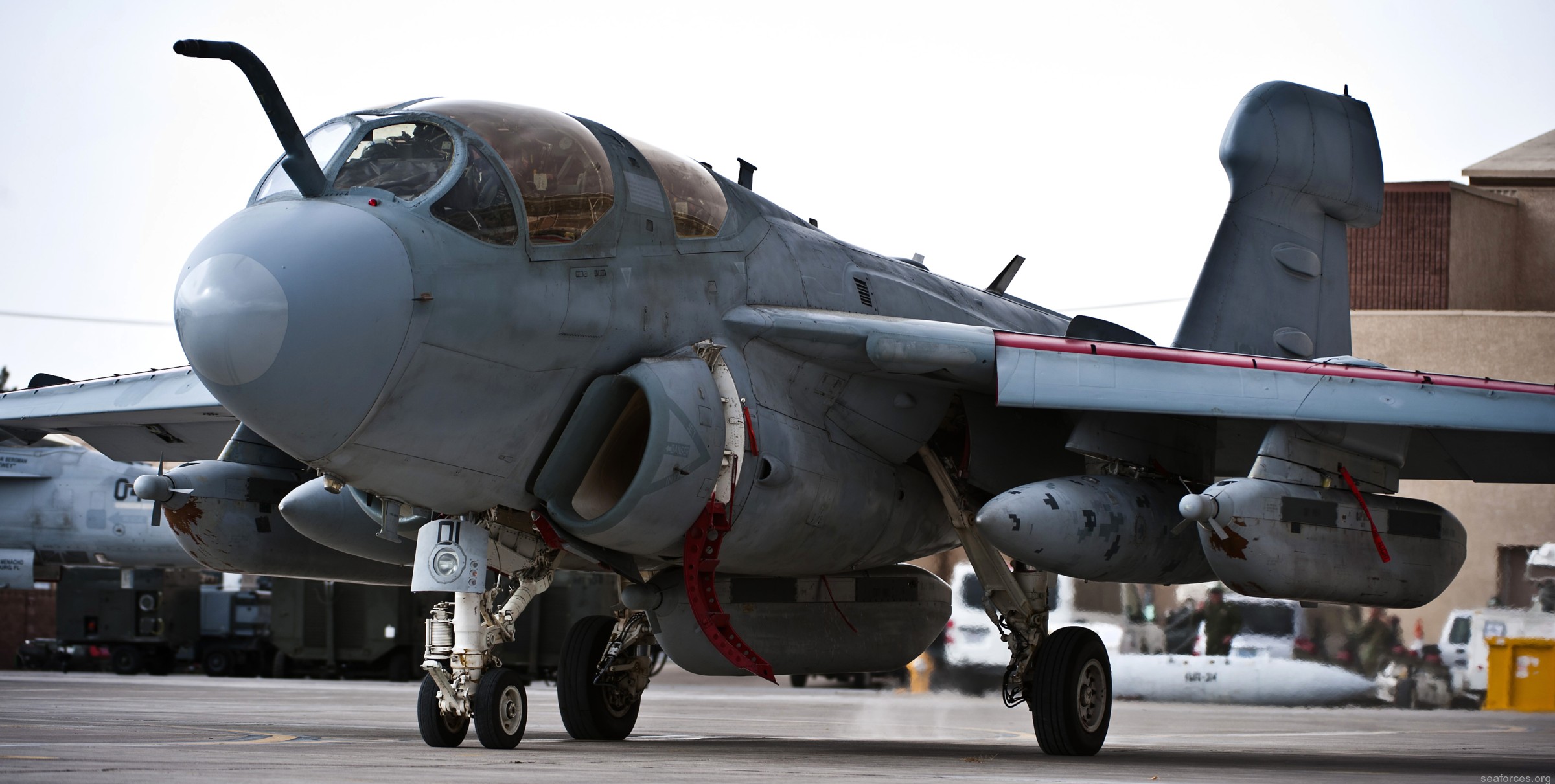 vmaq-4 seahawks ea-6b prowler marine tactical electronic warfare squadron usmc 24 red flag nellis afb
